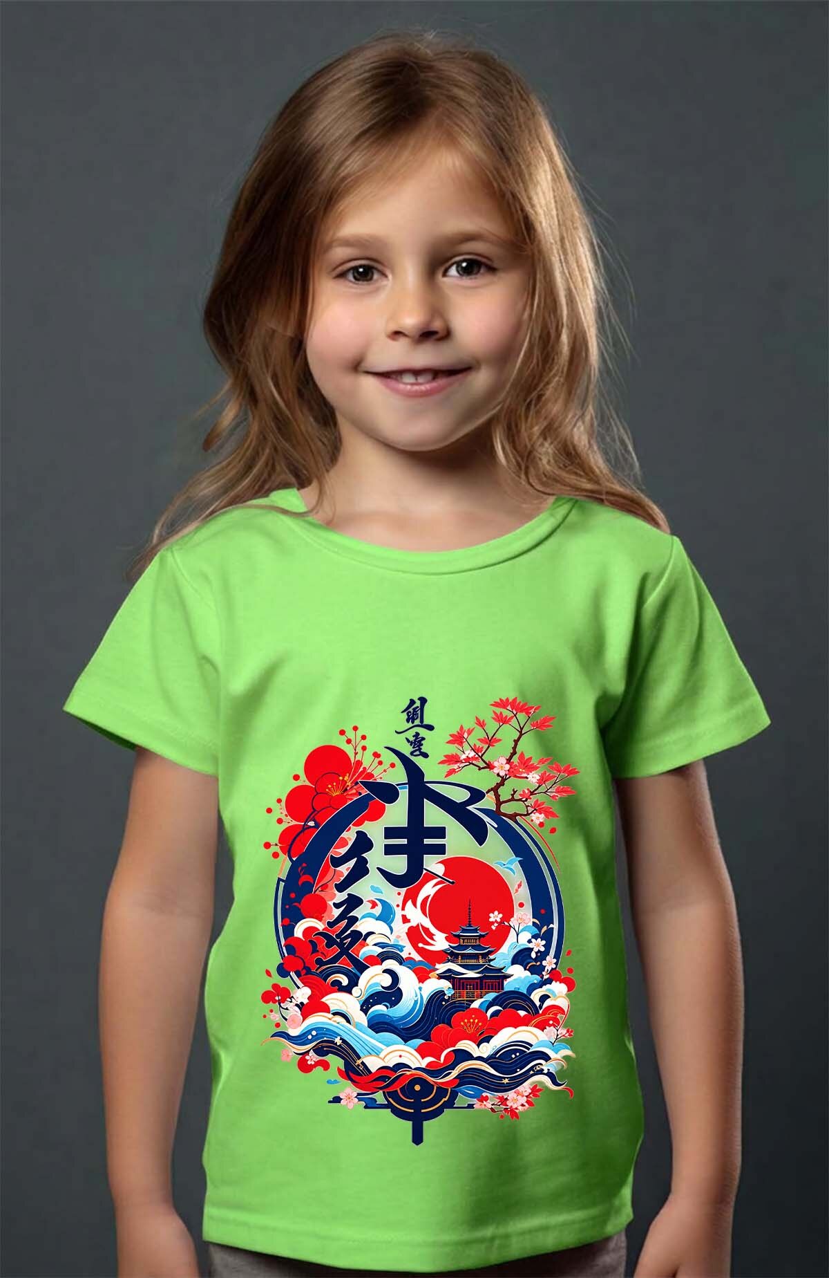 Wholesaler I.A.L.D FRANCE - Japan castle - Tee Girl