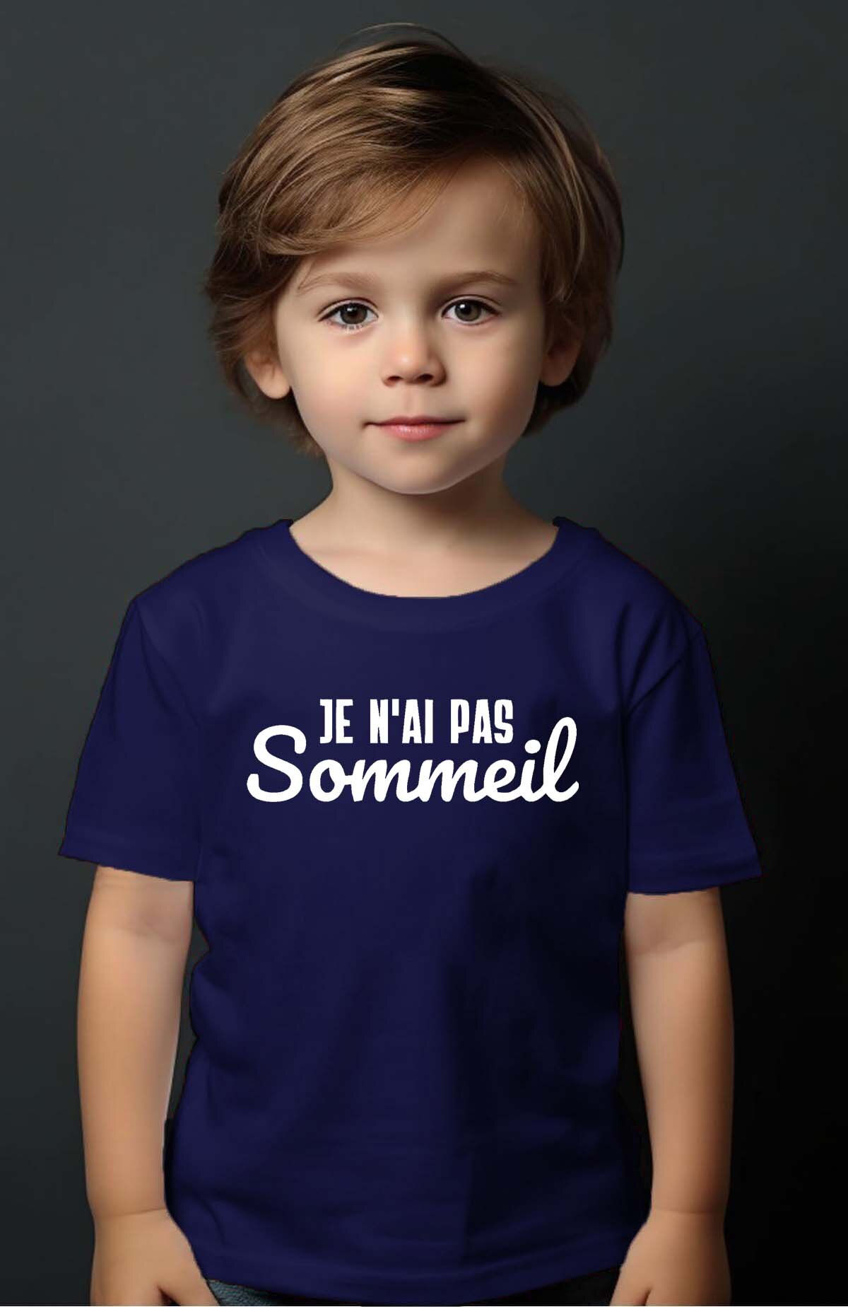 Grossiste I.A.L.D FRANCE - Pas sommeil - T-shirt Garçon