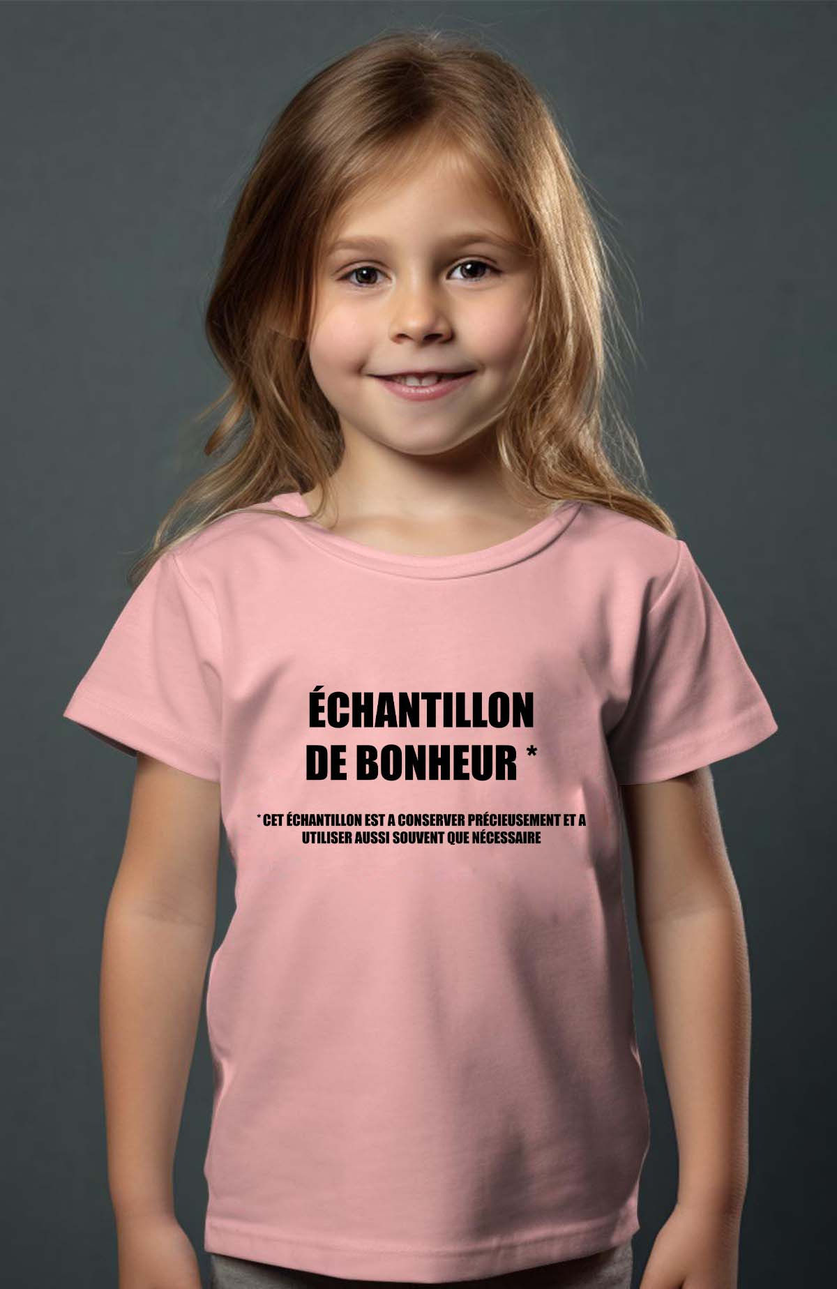 Mayorista I.A.L.D FRANCE - Muestra felicidad - Camiseta niña