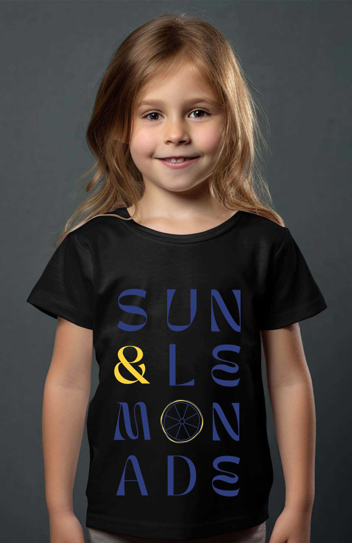 Grossiste I.A.L.D FRANCE - Sun And Lemonade - T-shirt Fille