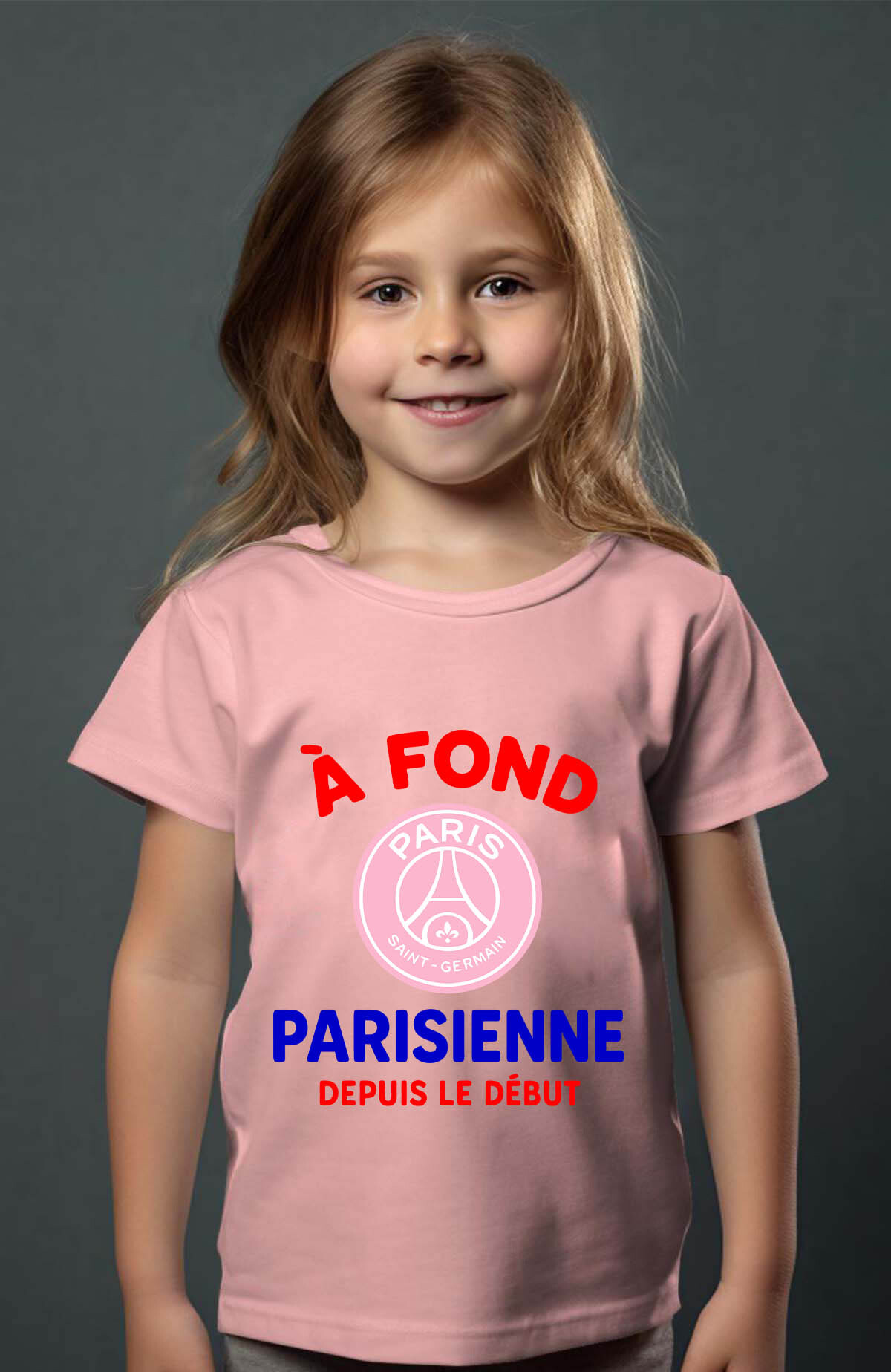 Grossista I.A.L.D FRANCE - Sfondo parigino - Girl T -Shirt