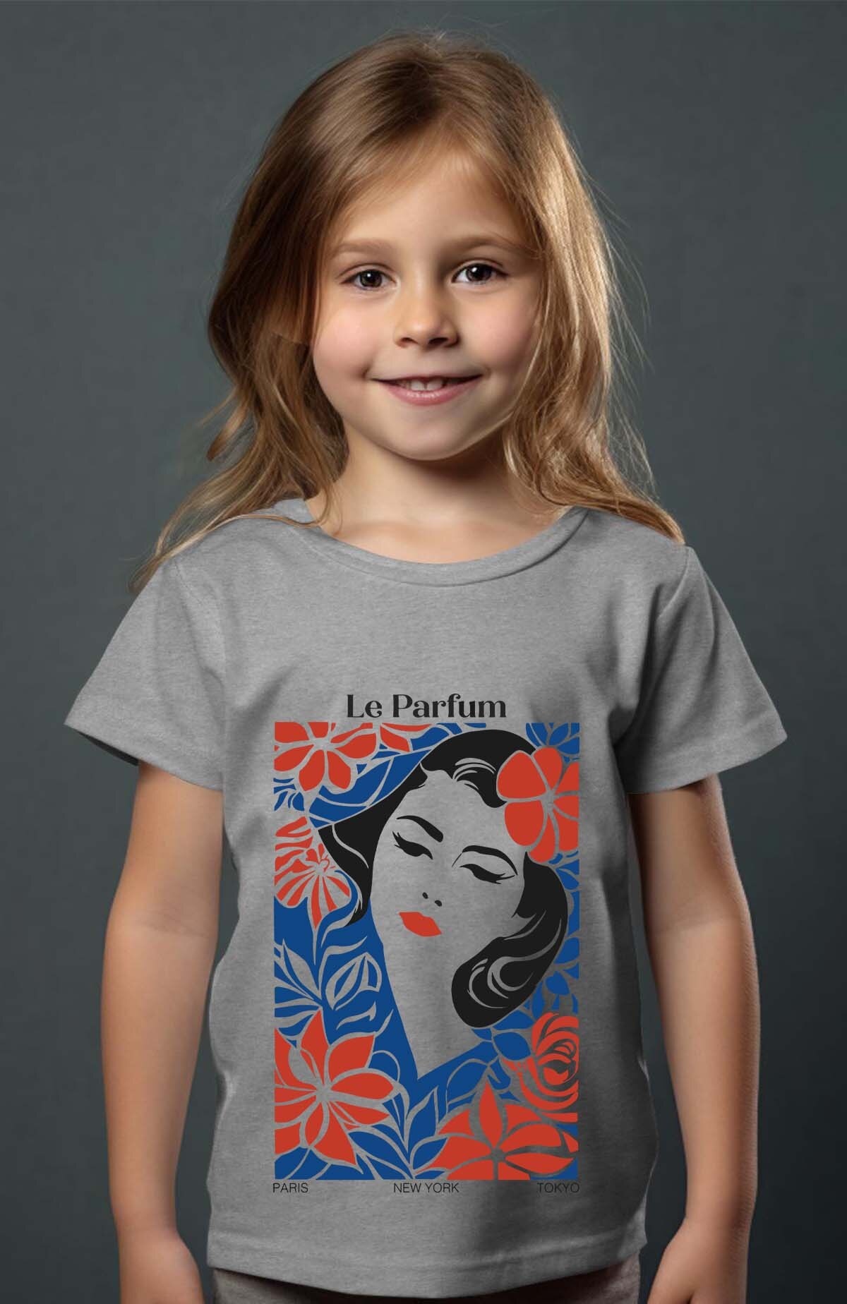 Grossiste I.A.L.D FRANCE - Evening Bloom - T-shirt Fille