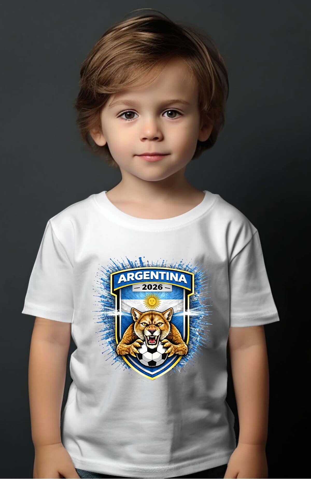 Grossiste I.A.L.D FRANCE - Patch Argentinia - T-shirt Garçon