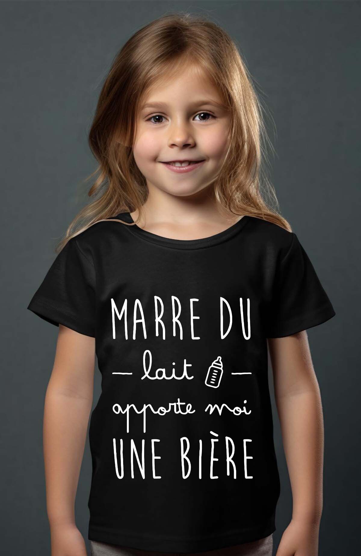 Grossiste I.A.L.D FRANCE - Marre lait apporte bière - T-shirt Fille