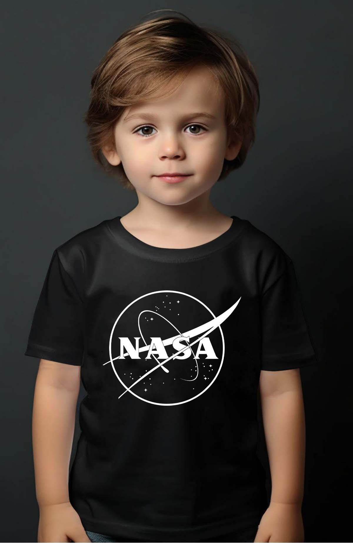 Grossiste I.A.L.D FRANCE - N&B nasa BLANC - T-shirt Garçon
