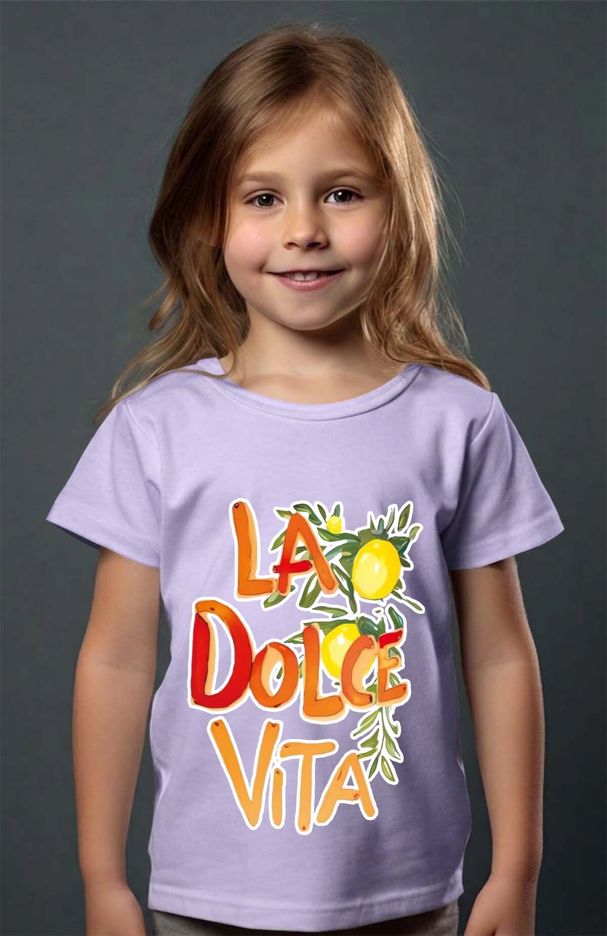 Großhändler I.A.L.D FRANCE - Dolce Vita Lemon - Mädchen T-Shirt