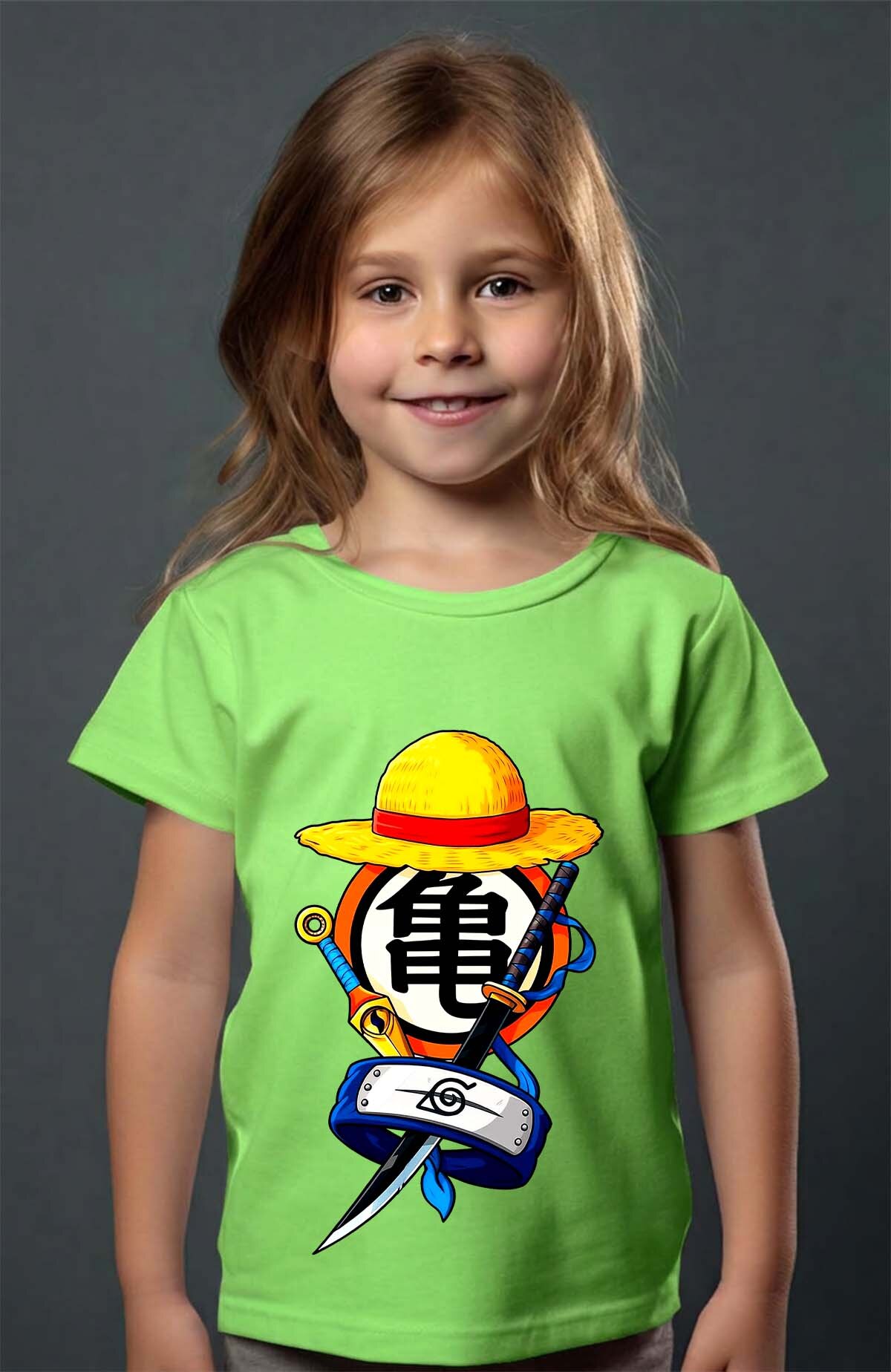 Wholesaler I.A.L.D FRANCE - lufy goku naruto - Tee Girl
