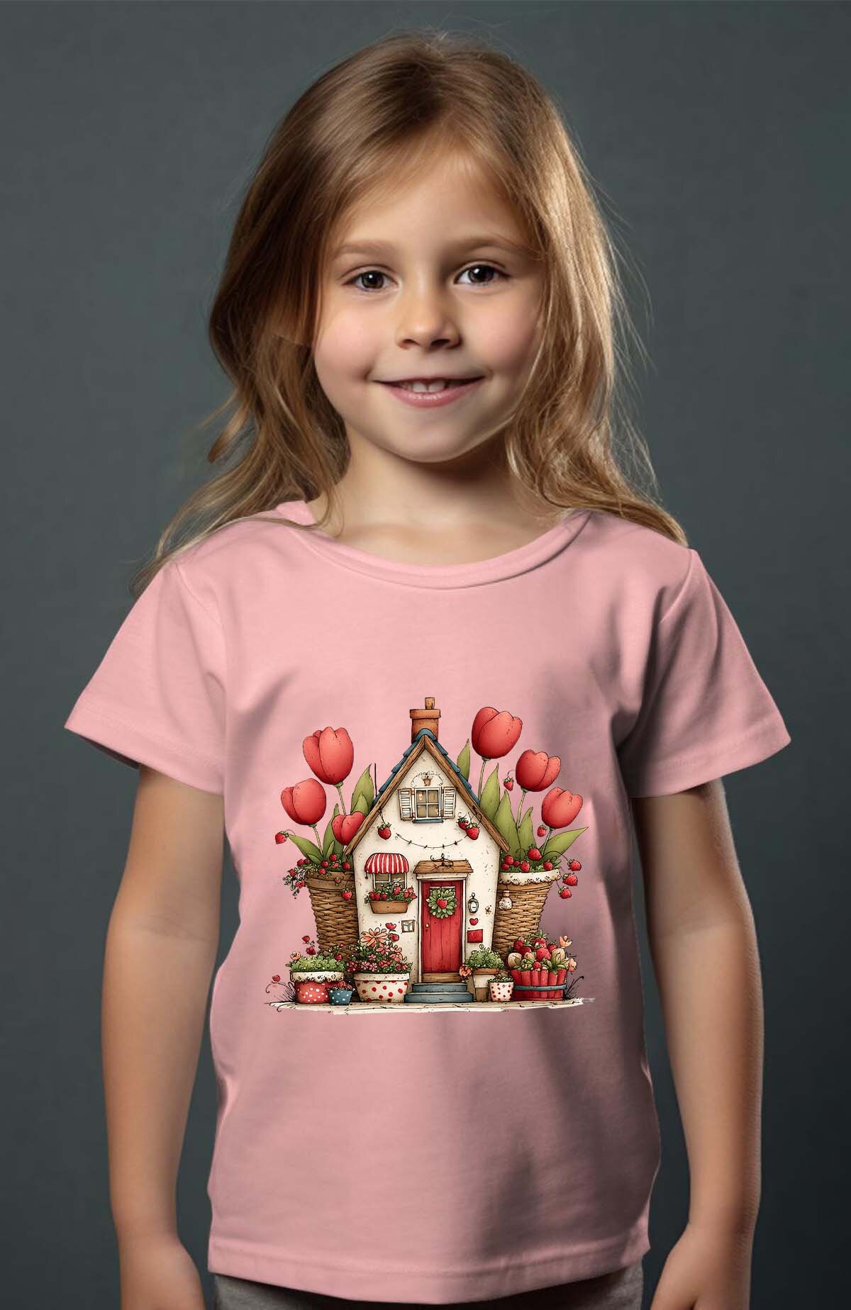 Grossiste I.A.L.D FRANCE - Maison Fleur 26 - T-shirt Fille