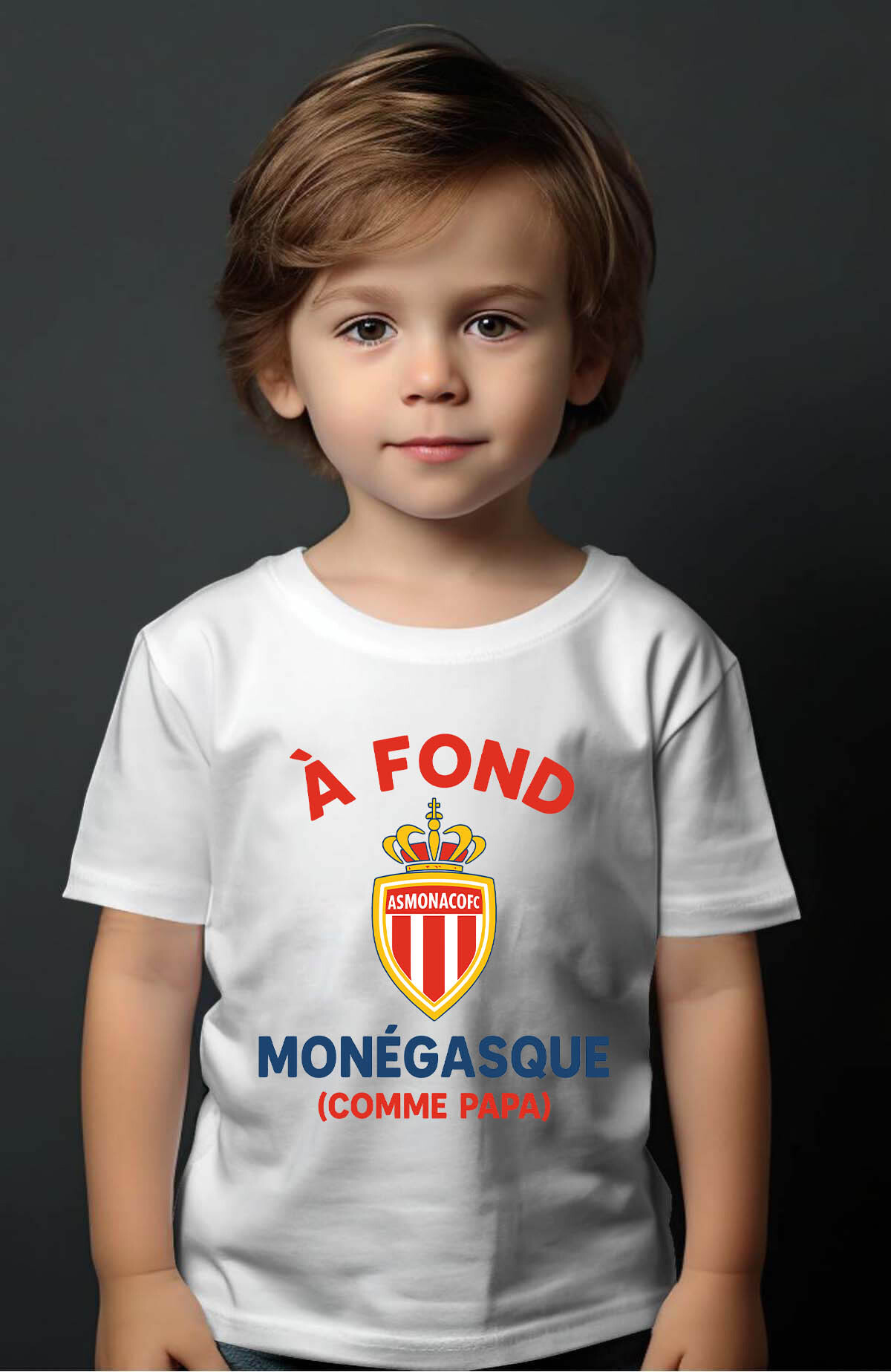 Mayorista I.A.L.D FRANCE - Fondo de papá Mónaco - Boy T -Shirt