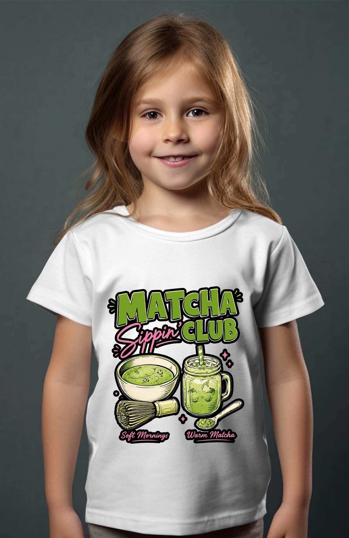 Grossiste I.A.L.D FRANCE - Matcha sippin club - T-shirt Fille