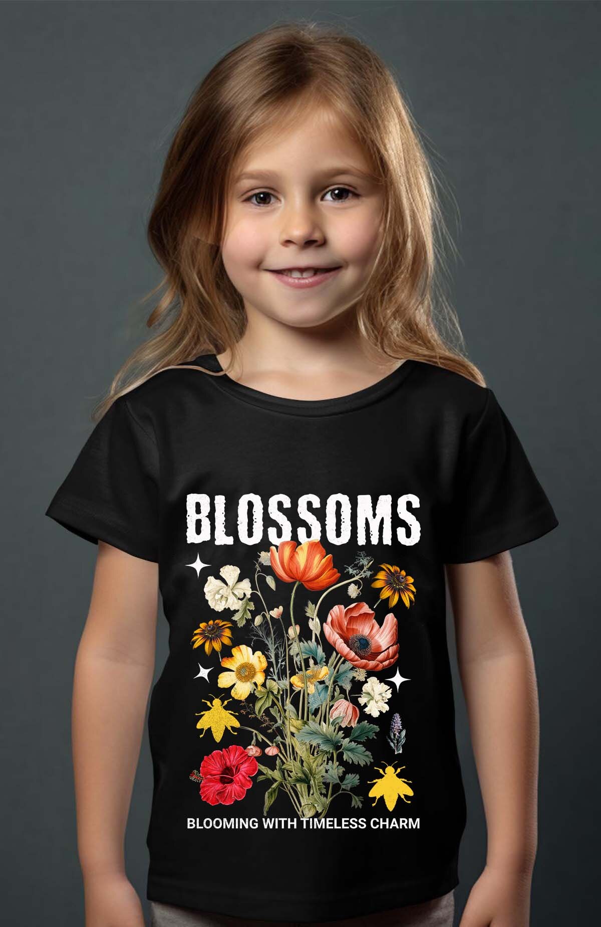 Grossiste I.A.L.D FRANCE - Timeless Bloom - T-shirt Fille