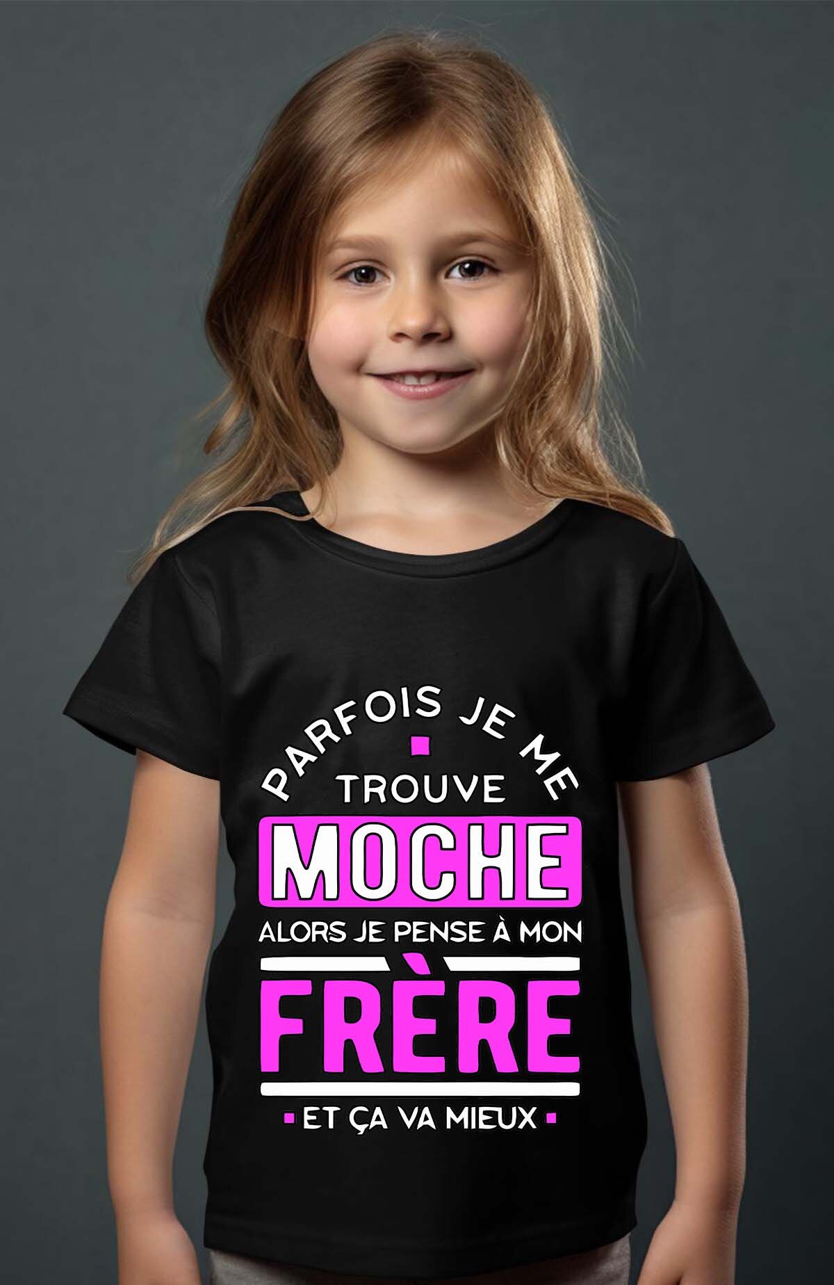Grossista I.A.L.D FRANCE - Brutto Fratello Donna - Maglietta Ragazza