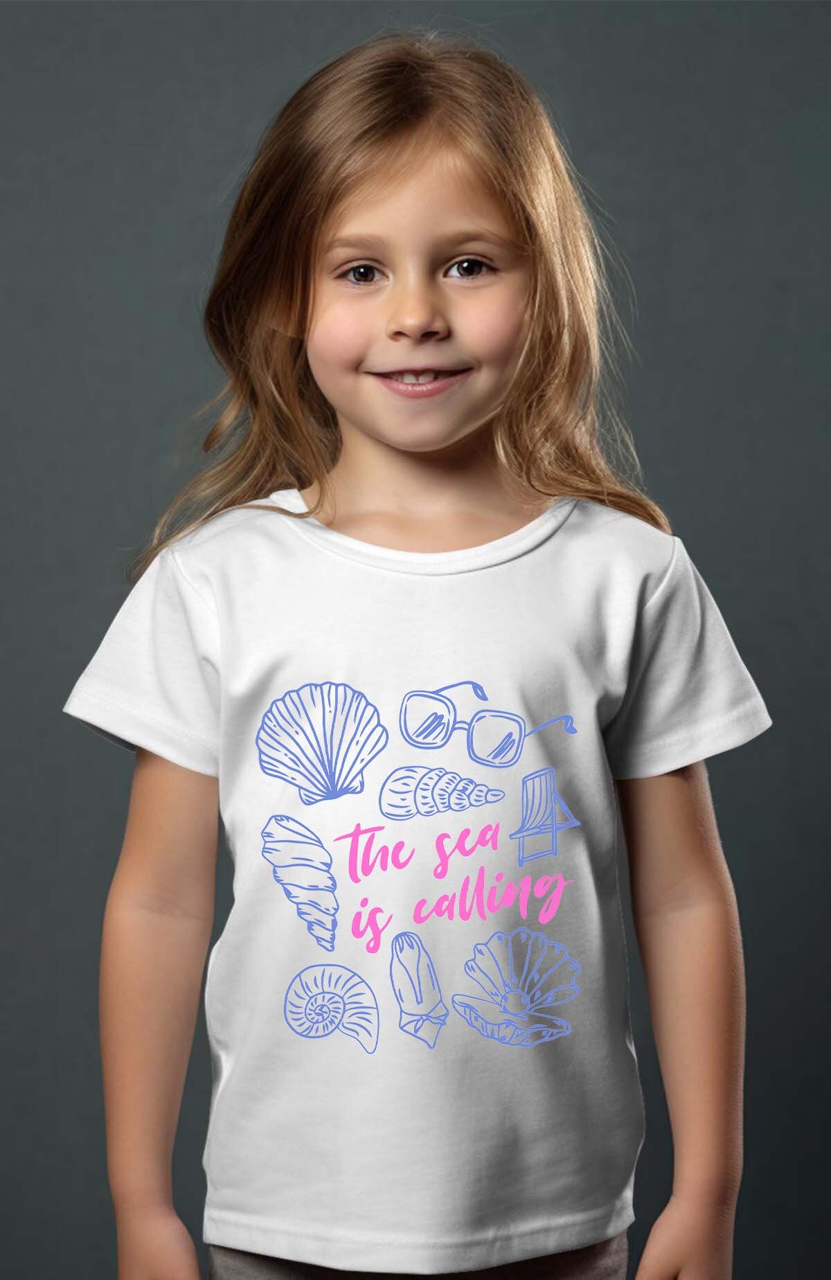 Großhändler I.A.L.D FRANCE - Meer ruft - Mädchen T-Shirt