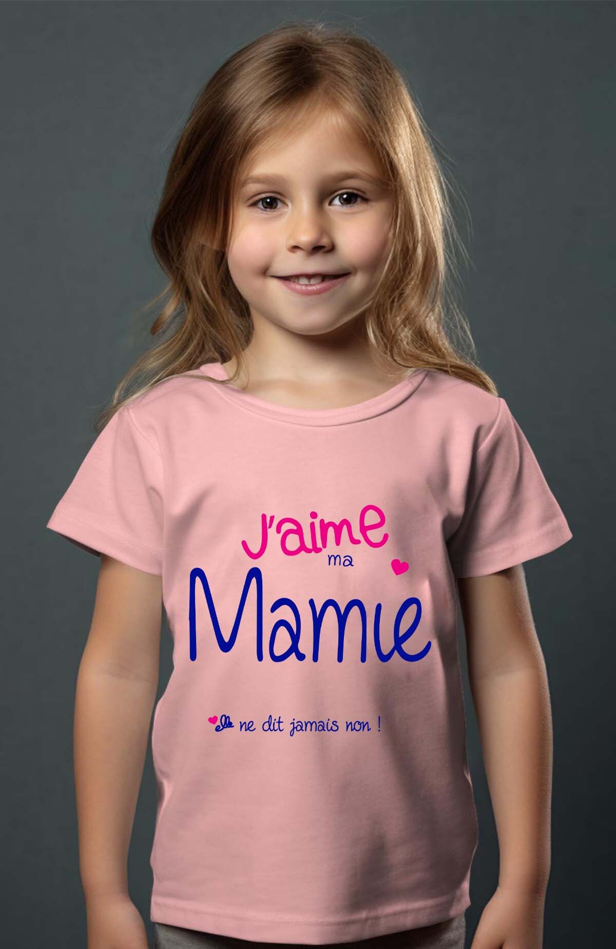 Großhändler I.A.L.D FRANCE - Oma sagt nie nein - Mädchen T-Shirt