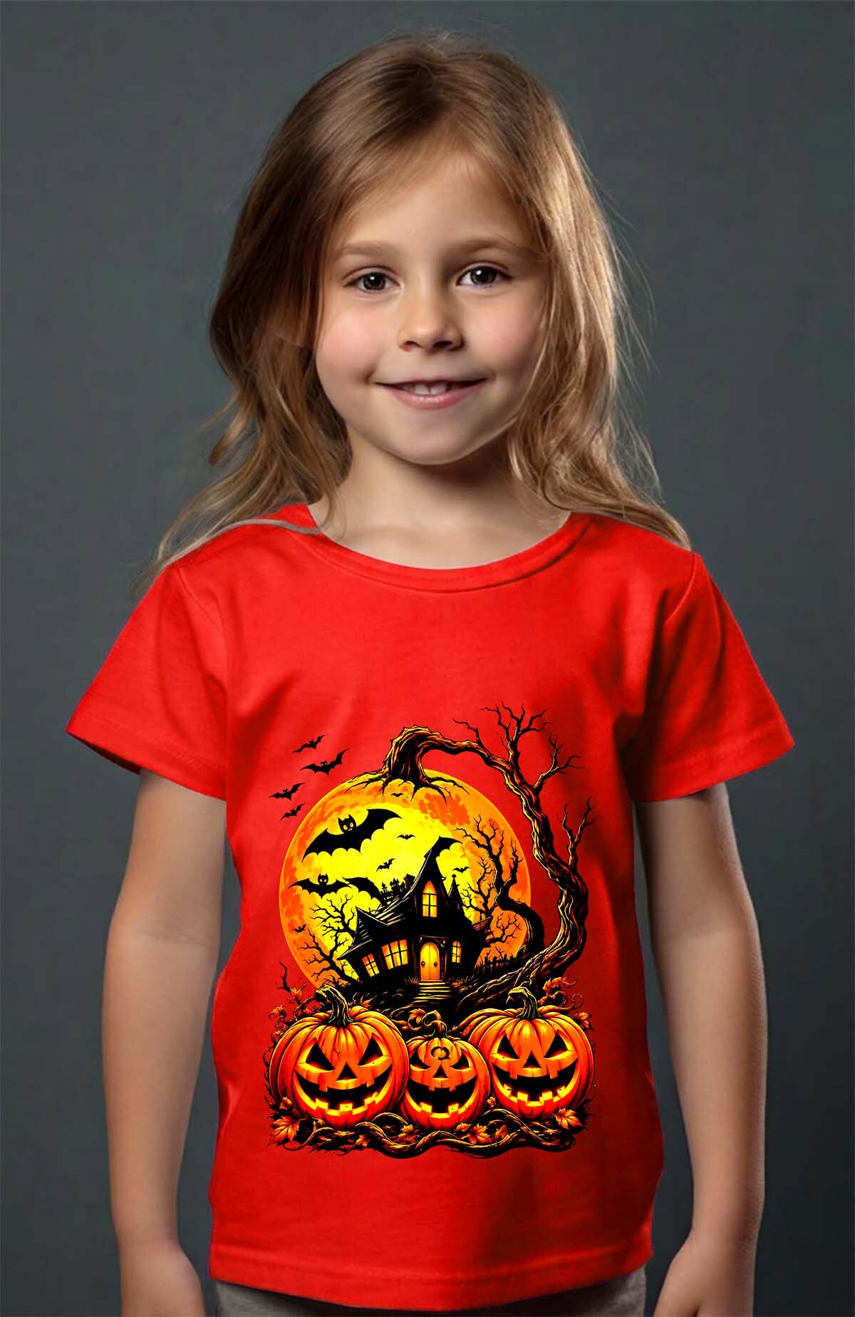 Grossiste I.A.L.D FRANCE - Halloween castle - T-shirt Fille