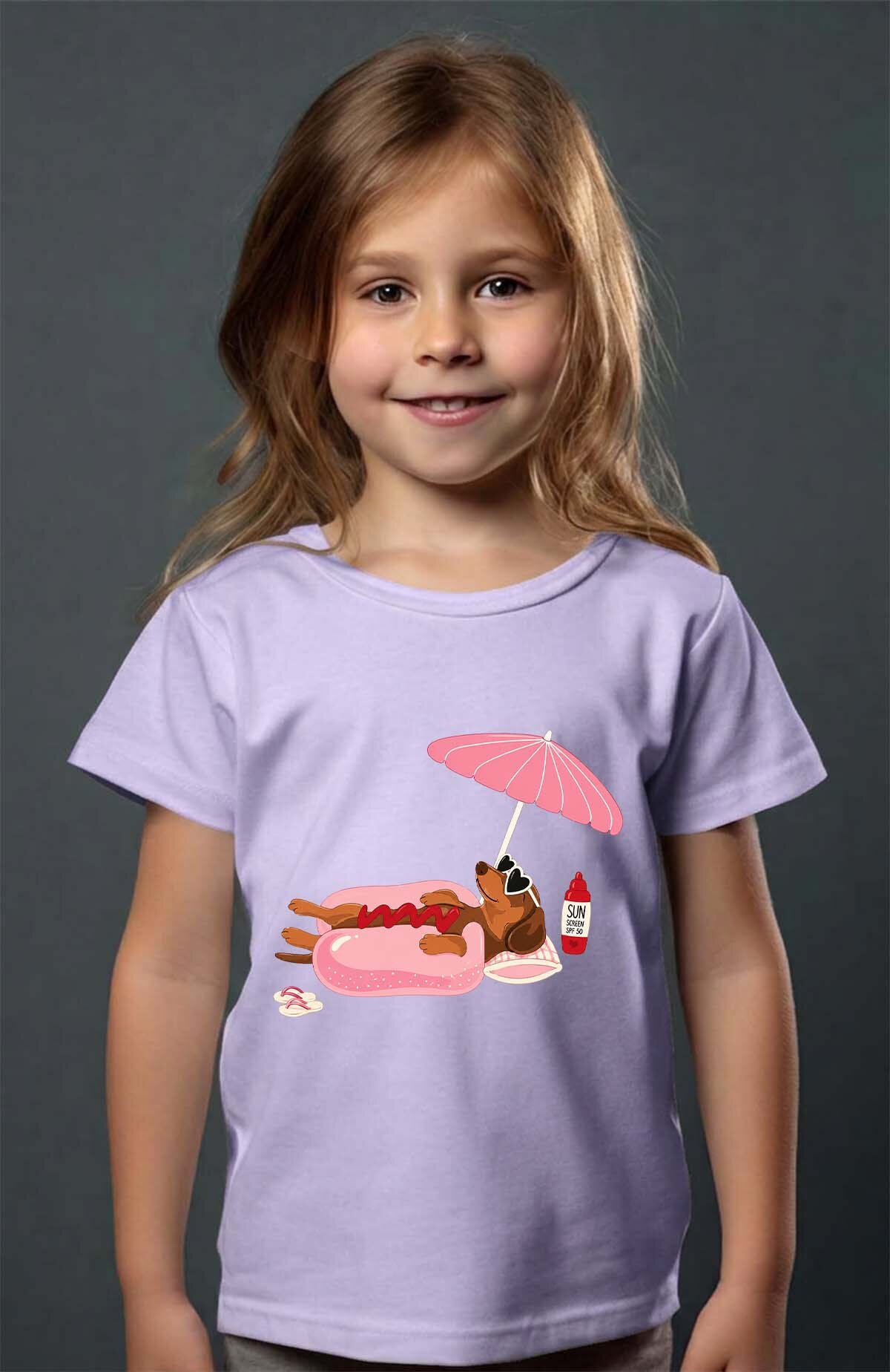 Grossiste I.A.L.D FRANCE - Happy weekend - T-shirt Fille