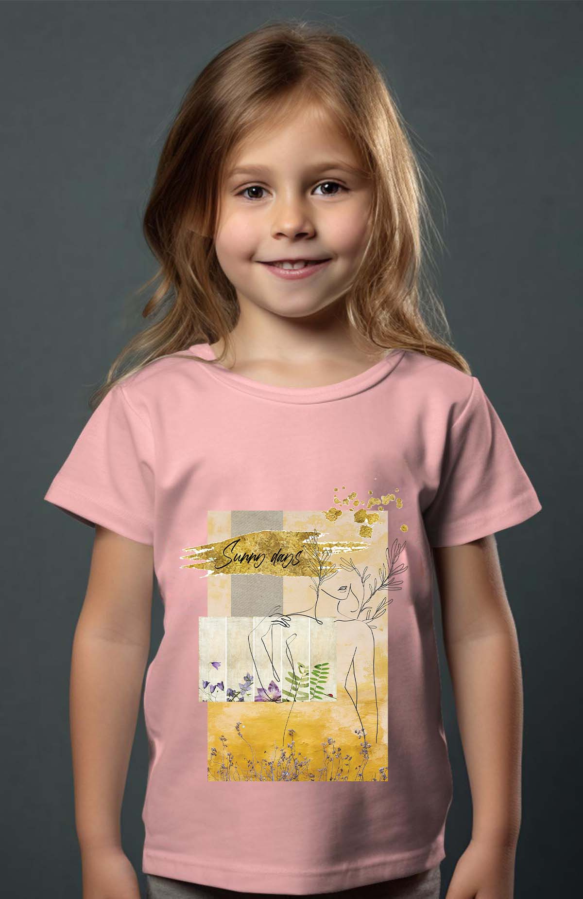 Grossiste I.A.L.D FRANCE - Sunny days - T-shirt Fille