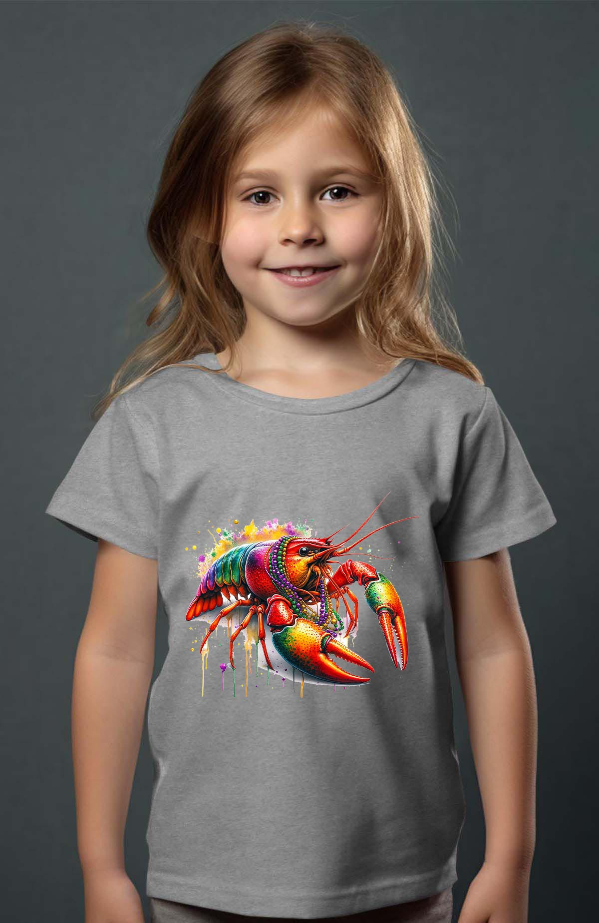 Wholesaler I.A.L.D FRANCE - Crevette coloré - Tee Girl