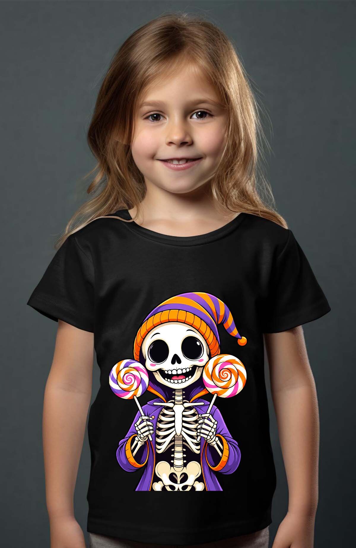 Grossiste I.A.L.D FRANCE - Sweet halloween - T-shirt Fille