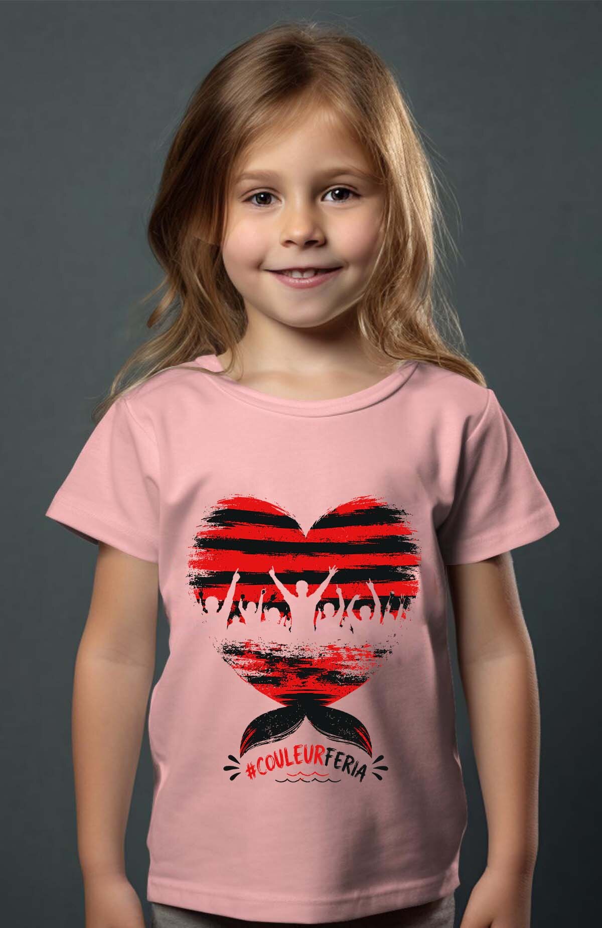 Grossiste I.A.L.D FRANCE - Couleur  feria - T-shirt Fille