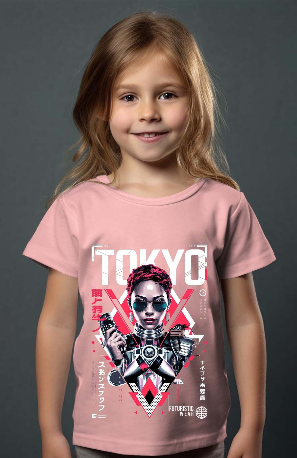 Großhändler I.A.L.D FRANCE - Tokyo futuris - Mädchen T-Shirt