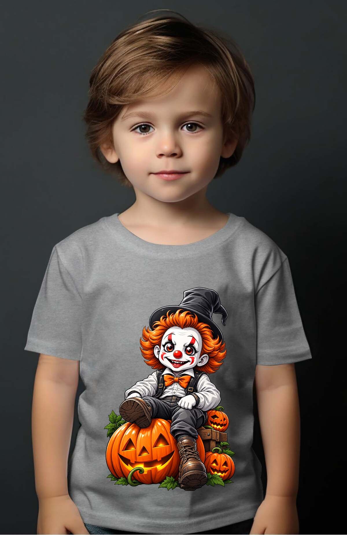 Grossiste I.A.L.D FRANCE - Pennywise halloween - T-shirt Garçon