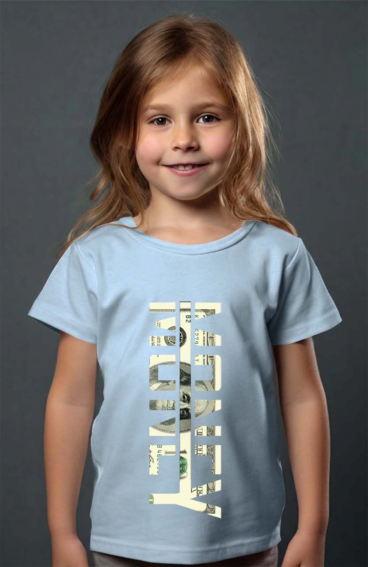 Großhändler I.A.L.D FRANCE - Geld 100 USD - Mädchen T-Shirt