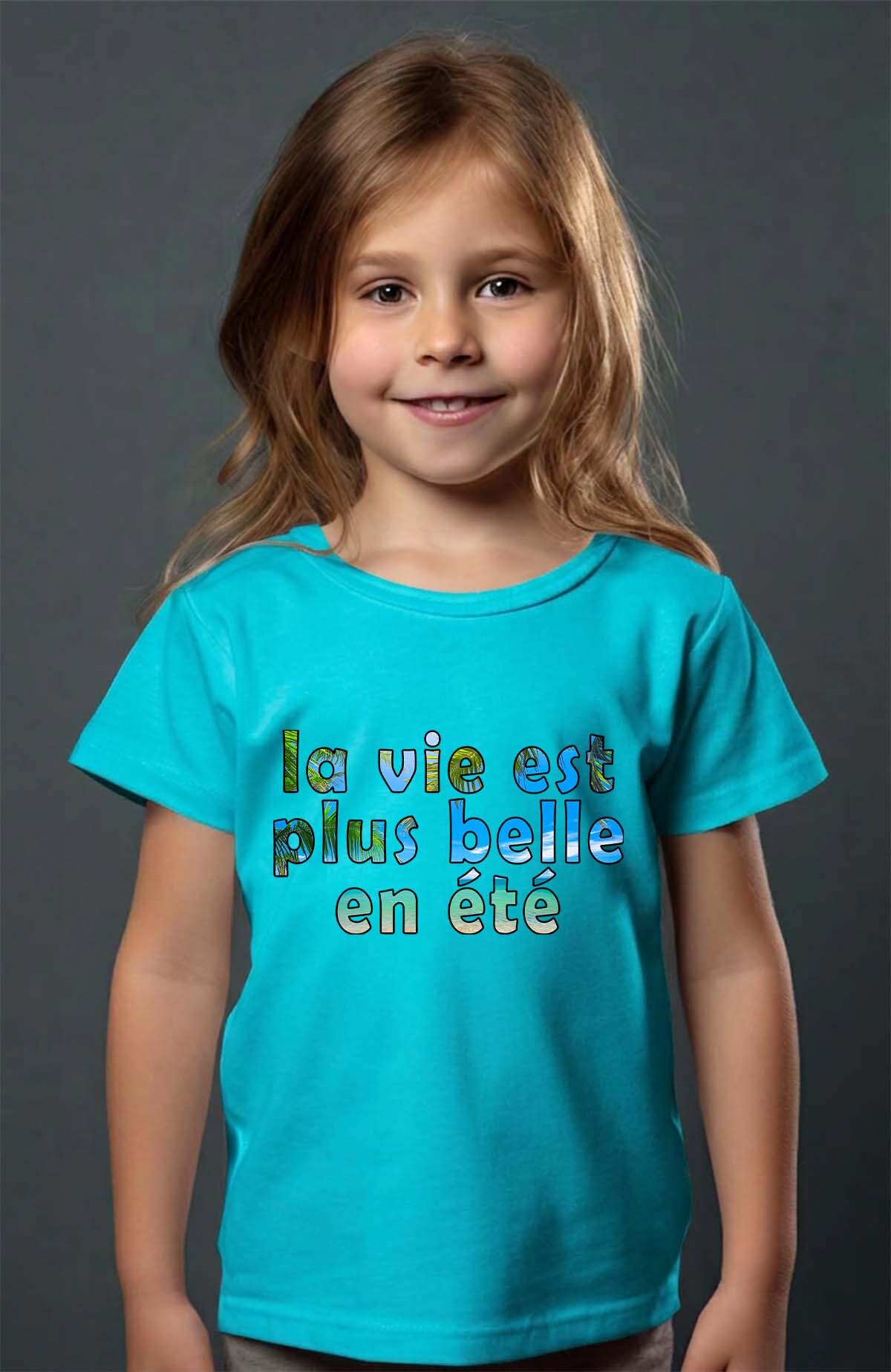 Grossiste I.A.L.D FRANCE - Belle en ete - T-shirt Fille