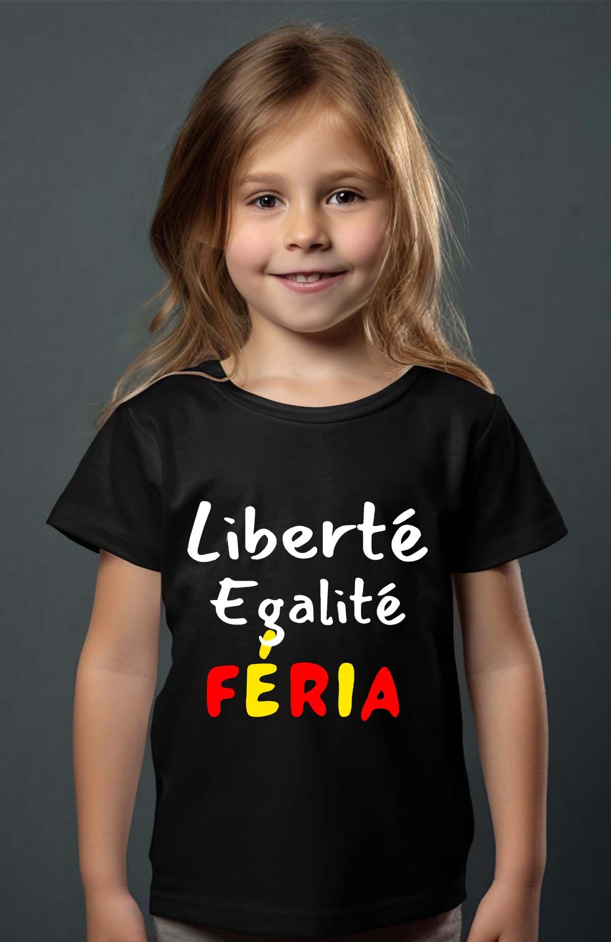 Grossiste I.A.L.D FRANCE - Liberte egality feria - T-shirt Fille