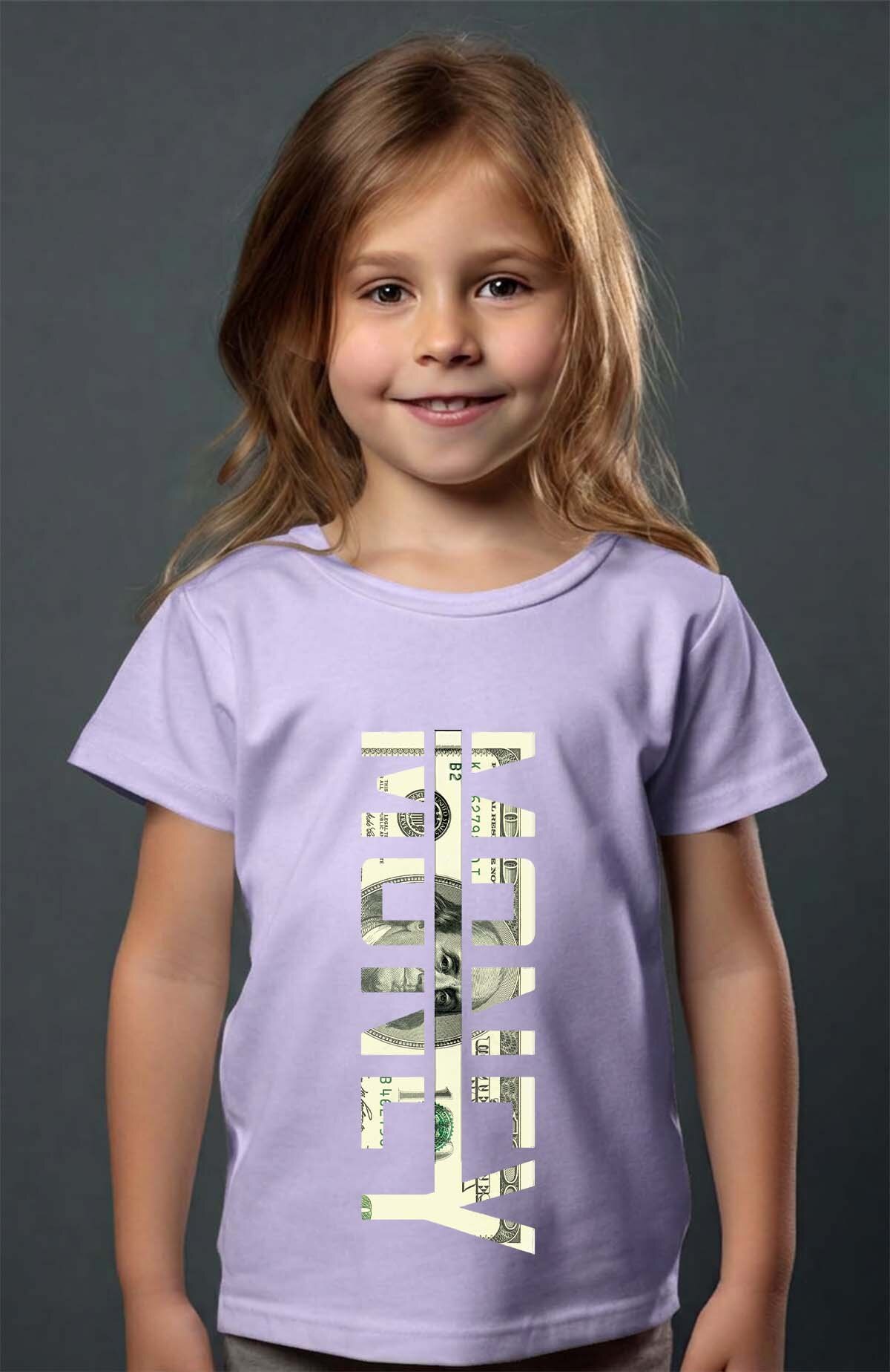 Großhändler I.A.L.D FRANCE - Geld 100 USD - Mädchen T-Shirt
