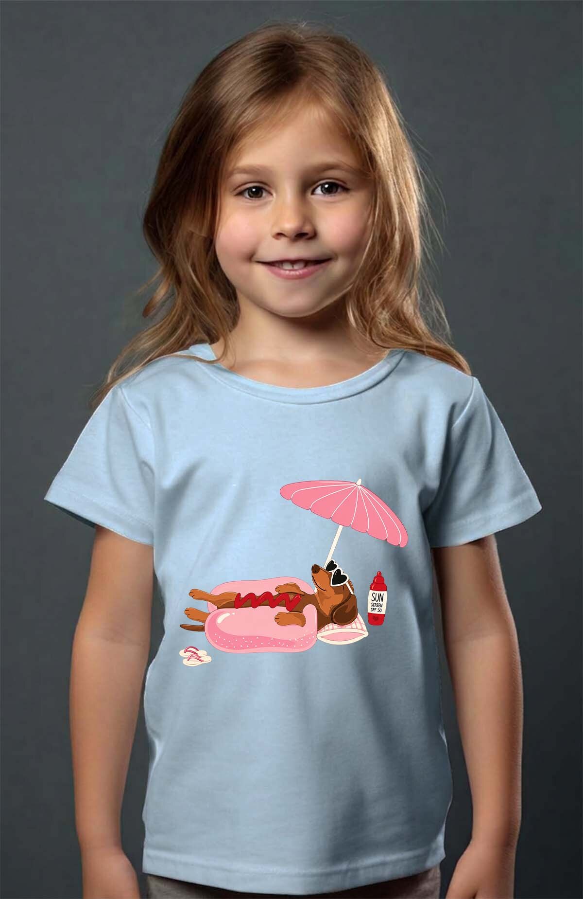 Grossiste I.A.L.D FRANCE - Happy weekend - T-shirt Fille