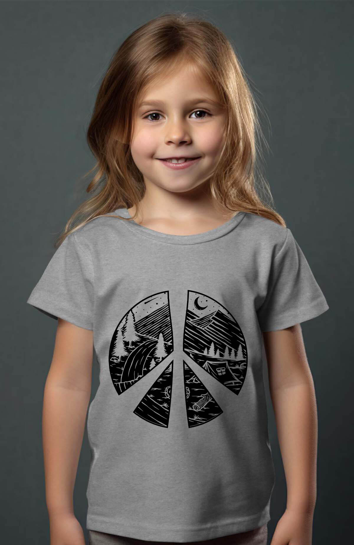 Mayorista I.A.L.D FRANCE - Peace Mountain - Girl T -Shirt