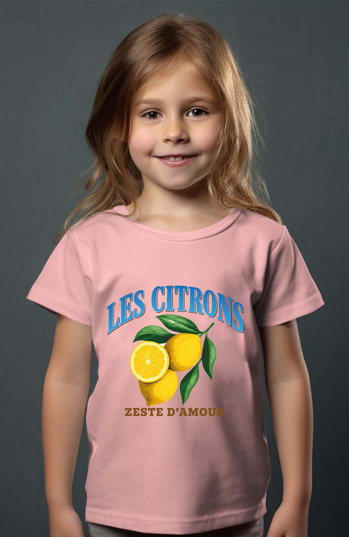 Grossiste I.A.L.D FRANCE - Dolce Citron - T-shirt Fille
