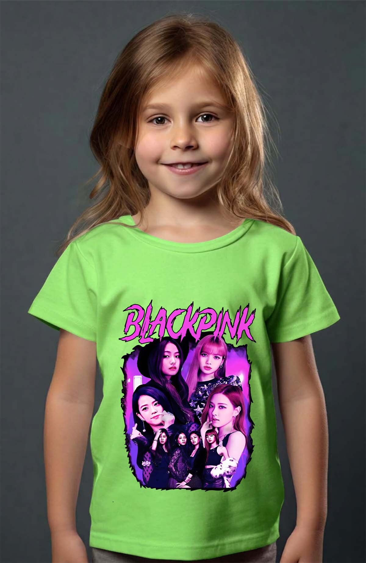 Grossiste I.A.L.D FRANCE - Black pink Bootleg 01 - T-shirt Fille