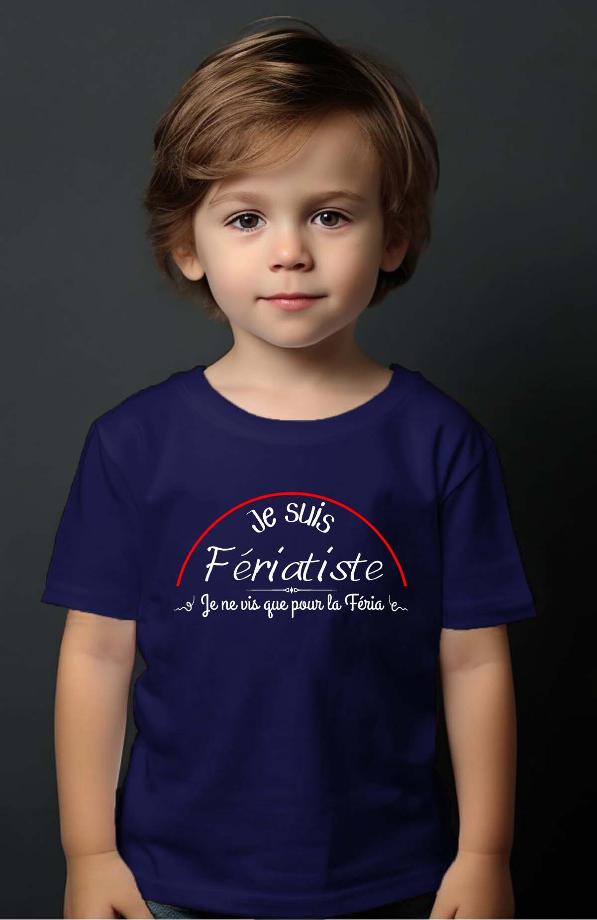 Grossiste I.A.L.D FRANCE - Je suis feriatiste - T-shirt Garçon