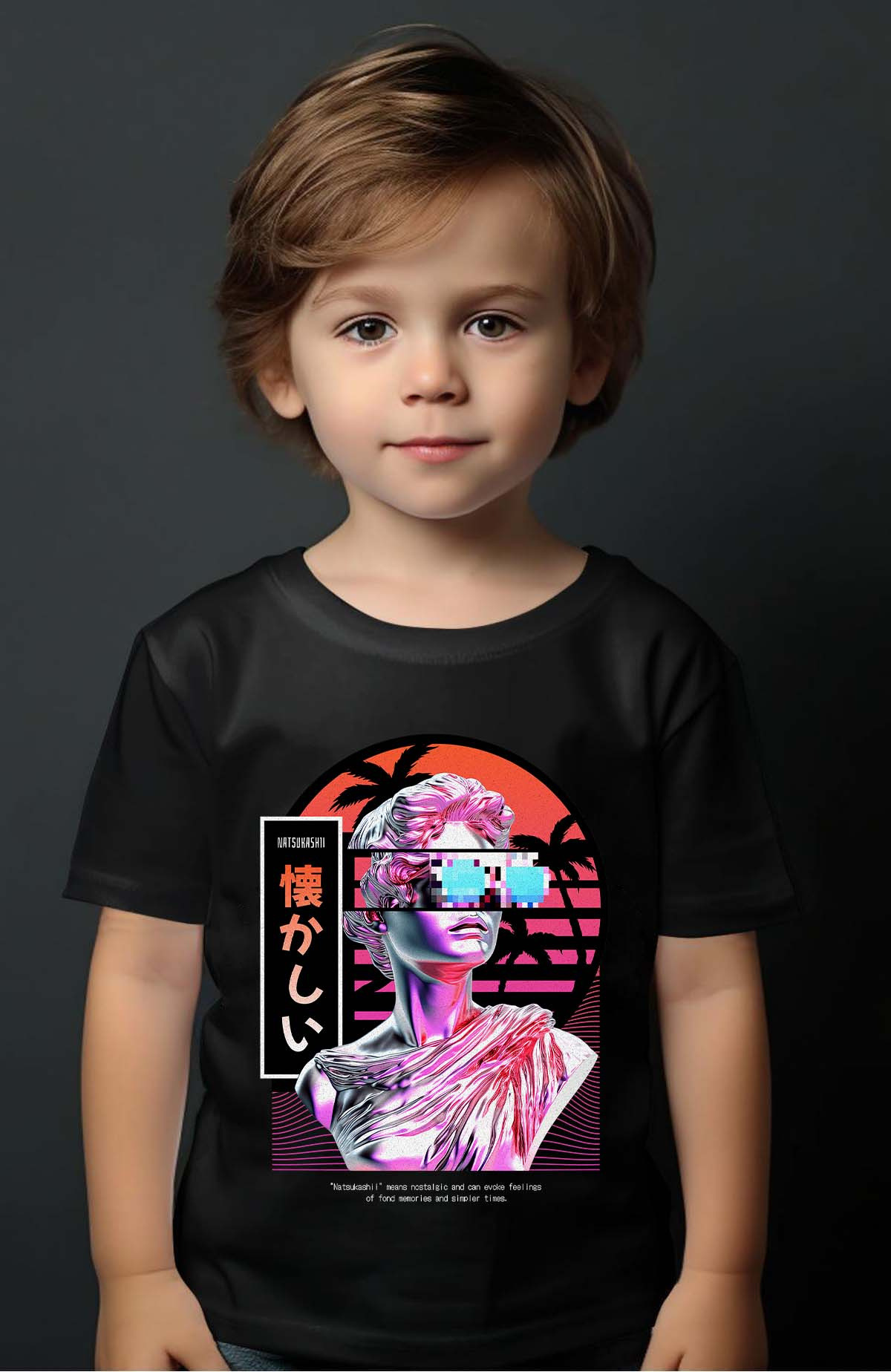 Mayorista I.A.L.D FRANCE - Natsukashii - boy t -shirt