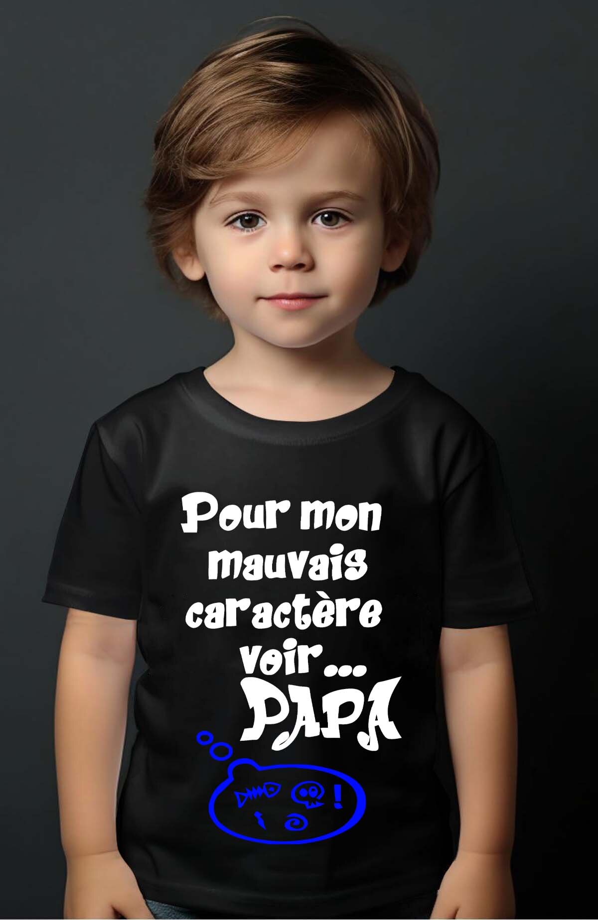 Grossiste I.A.L.D FRANCE - Mauvais caractere - T-shirt Garçon
