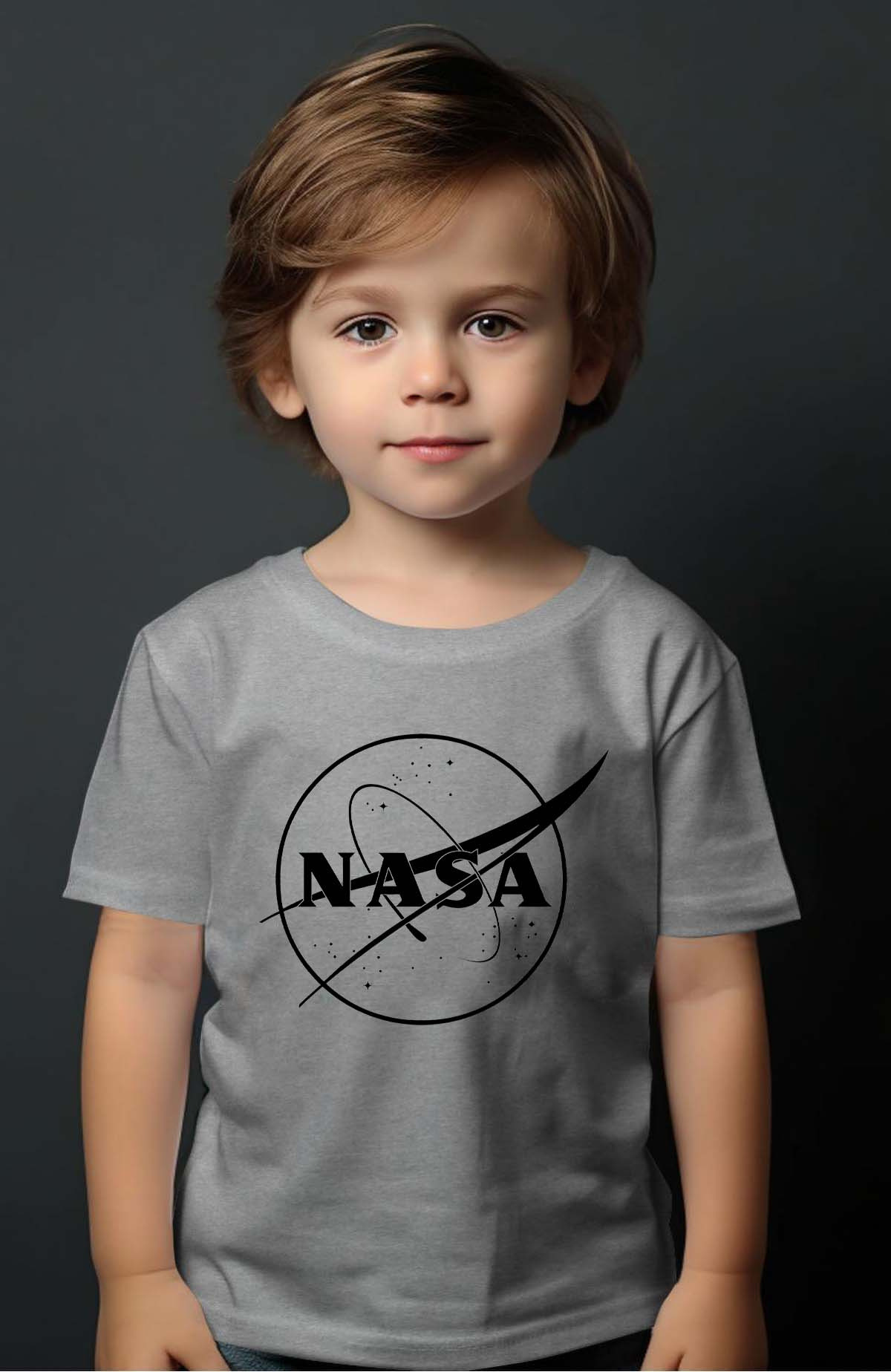 Grossiste I.A.L.D FRANCE - N&B nasa - T-shirt Garçon