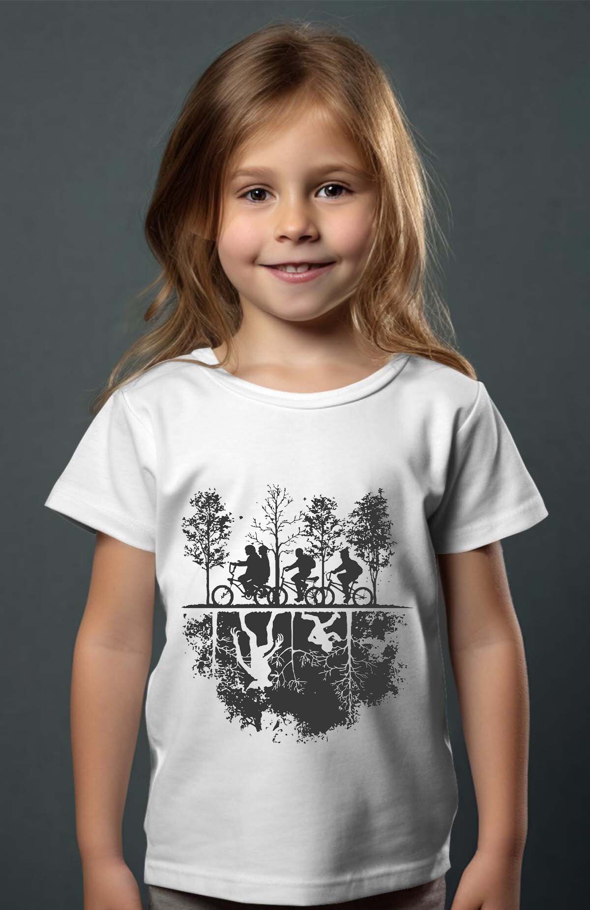Grossista I.A.L.D FRANCE - Stranger Ombre - Maglietta Bambina