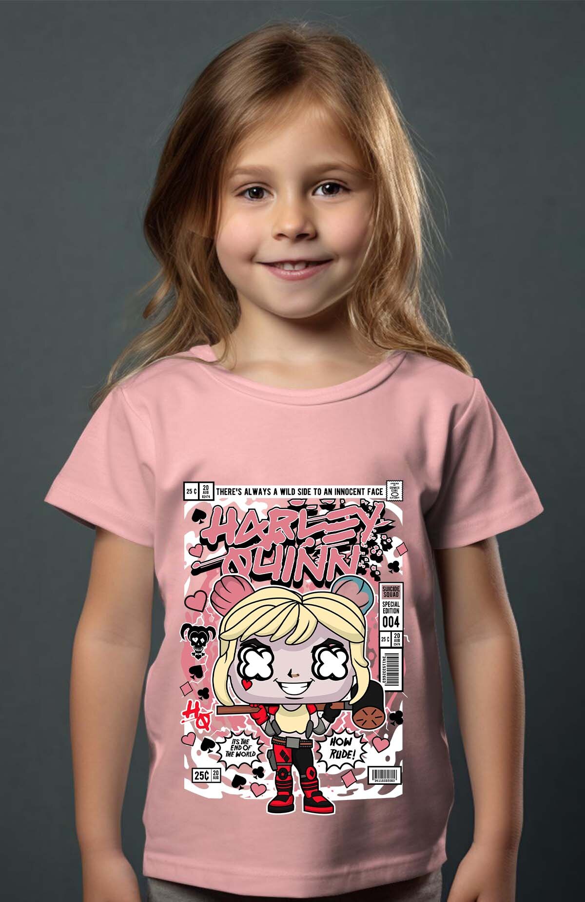 Grossiste I.A.L.D FRANCE - Harley Funko - T-shirt Fille