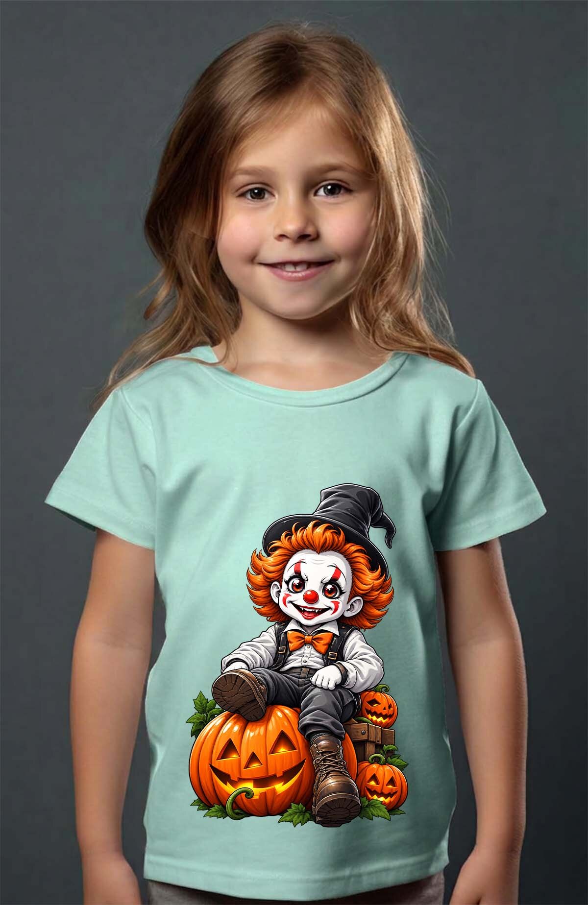 Grossiste I.A.L.D FRANCE - Pennywise halloween - T-shirt Fille