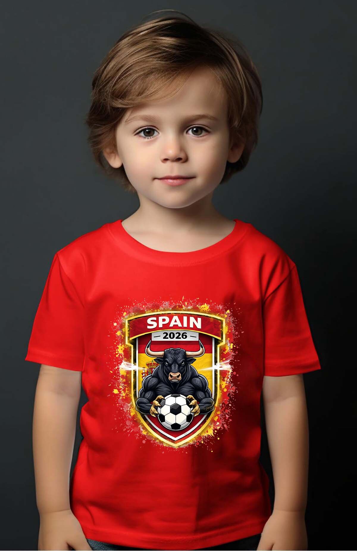 Grossiste I.A.L.D FRANCE - Patch Spain - T-shirt Garçon