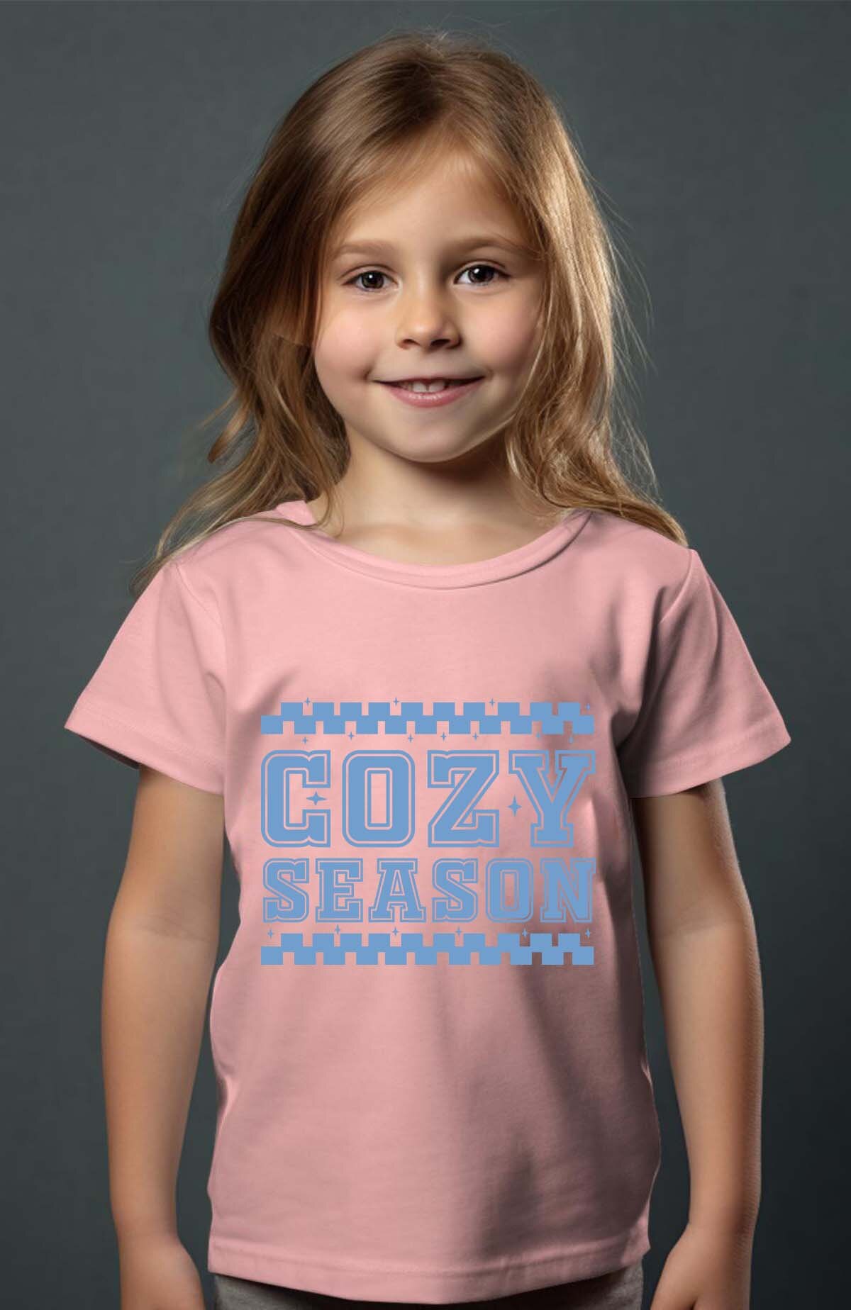 Großhändler I.A.L.D FRANCE - Gemütliche Jahreszeit - Mädchen T-Shirt