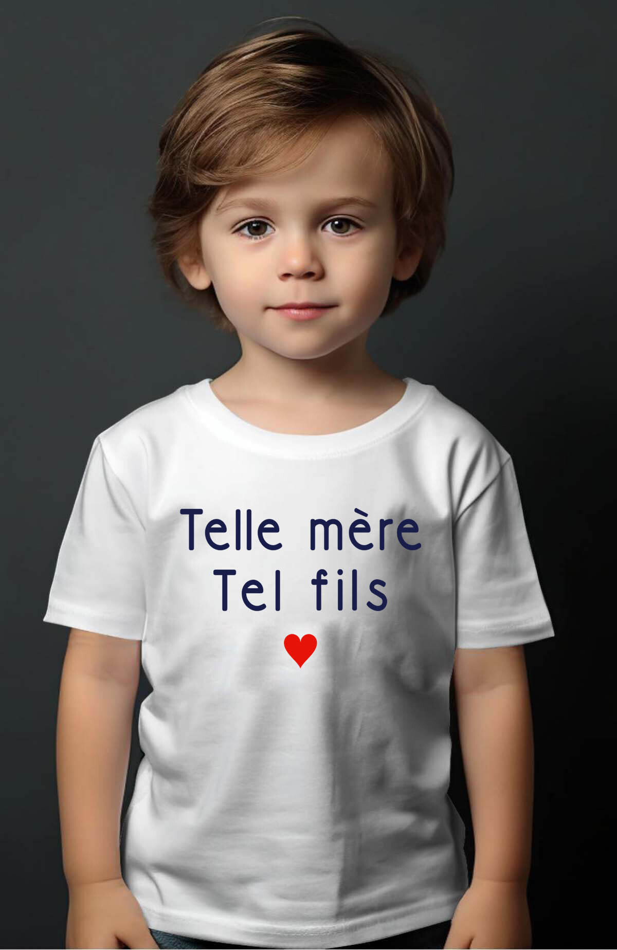 Grossiste I.A.L.D FRANCE - telle mere tel Fils - T-shirt Garçon