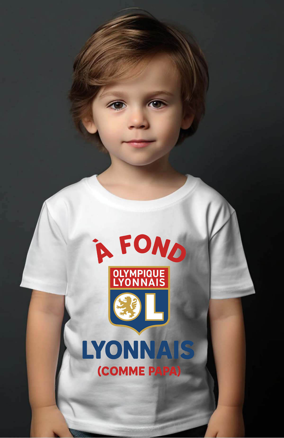 Mayorista I.A.L.D FRANCE - Fondo de papá de Lyon - boy t -shirt