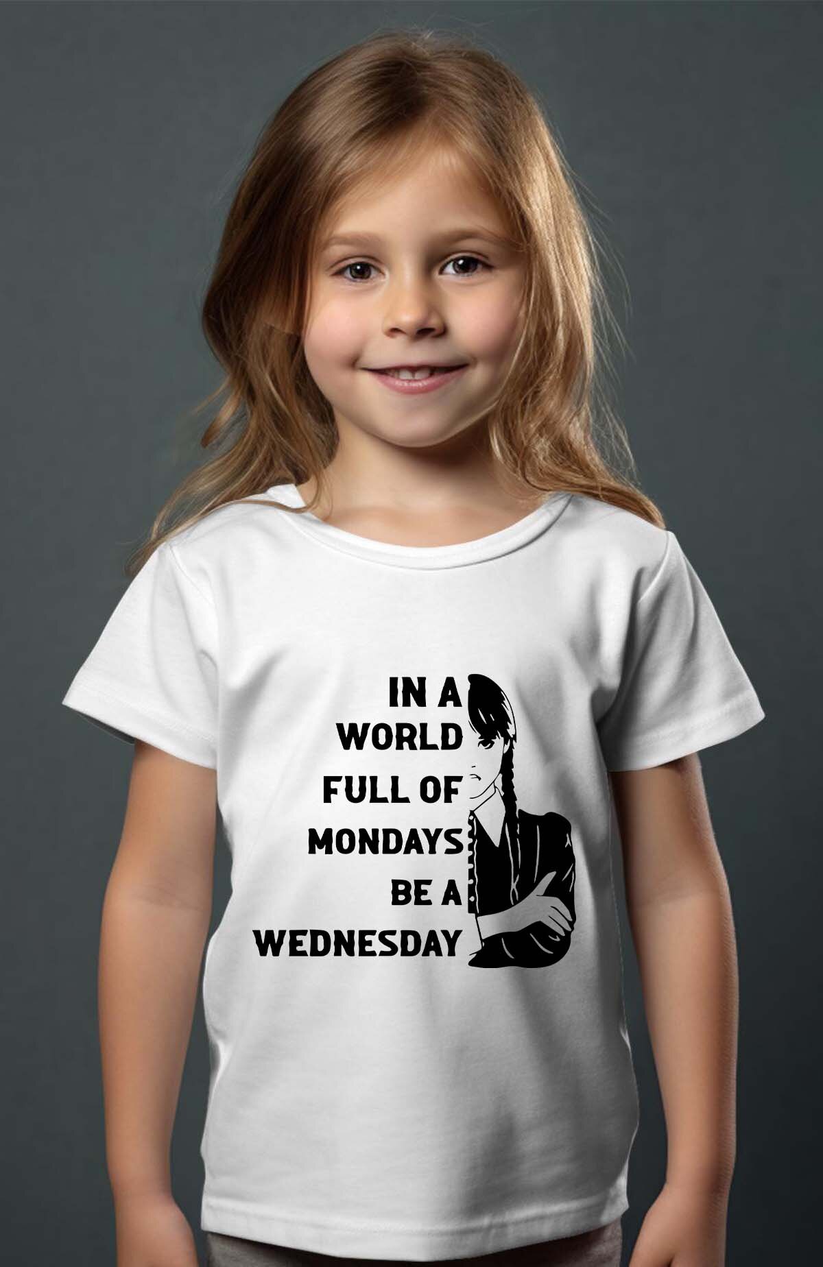 Großhändler I.A.L.D FRANCE - Monday be Wednesday - Mädchen T-Shirt