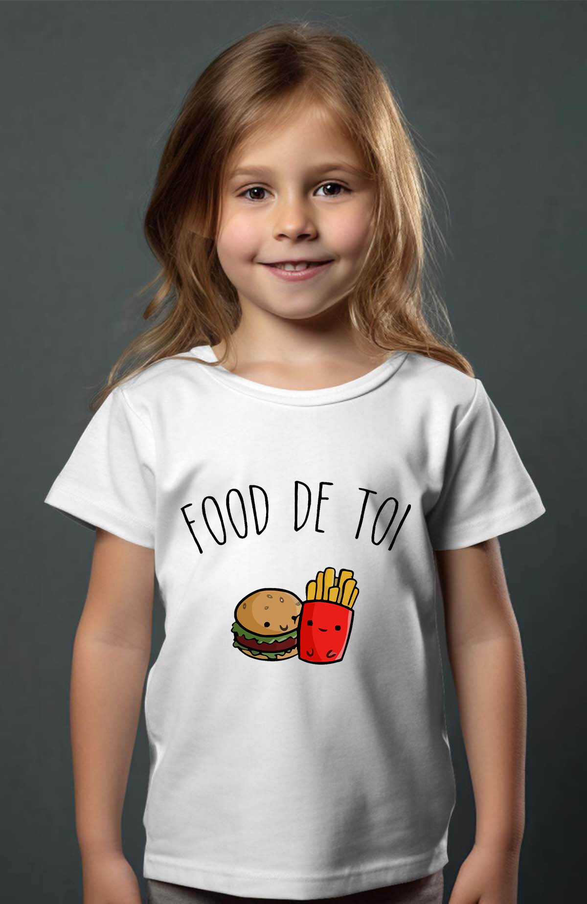 Grossiste I.A.L.D FRANCE - food de toi - T-shirt Fille