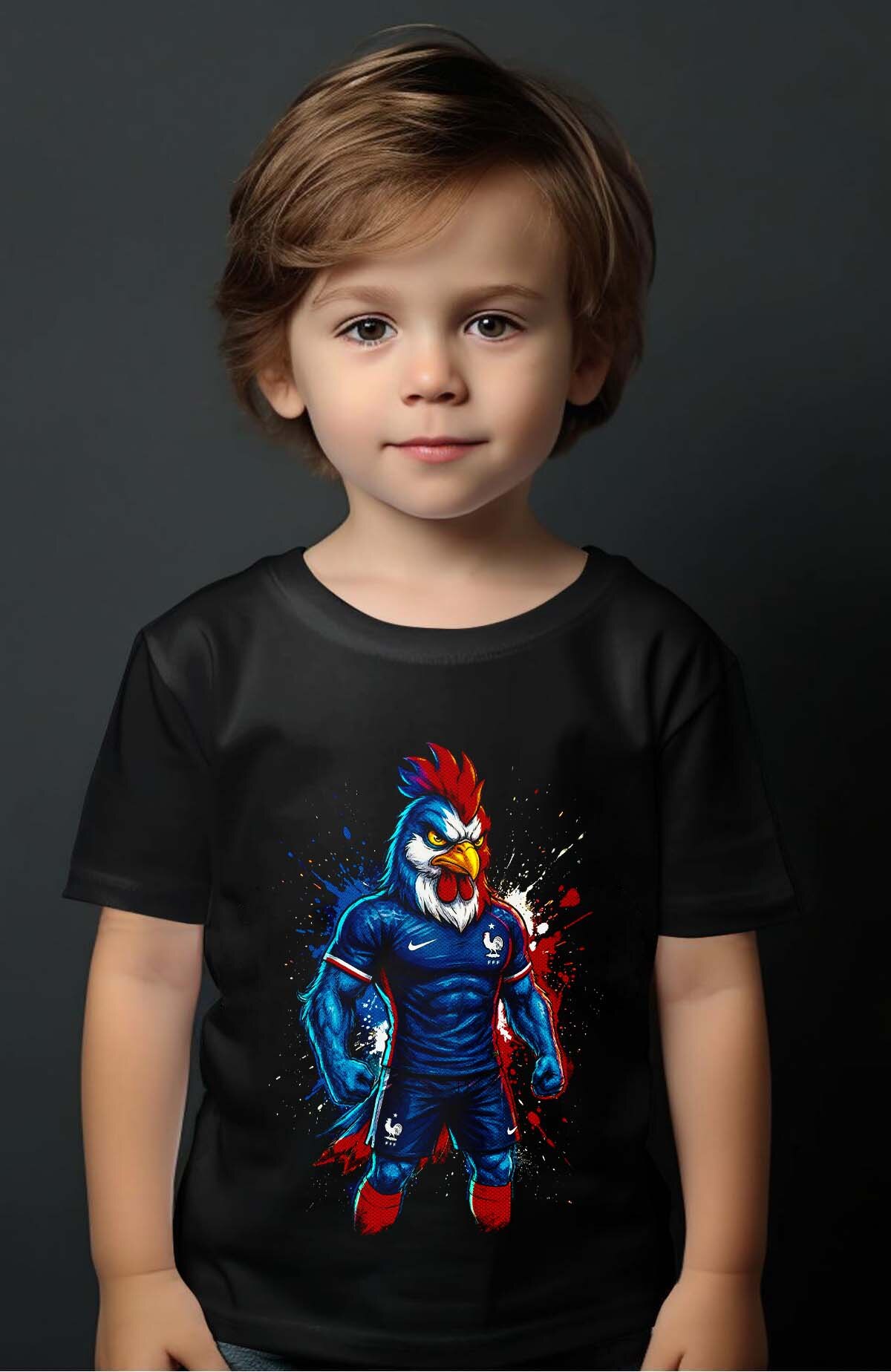 Grossiste I.A.L.D FRANCE - France 3 Mascot - T-shirt Garçon