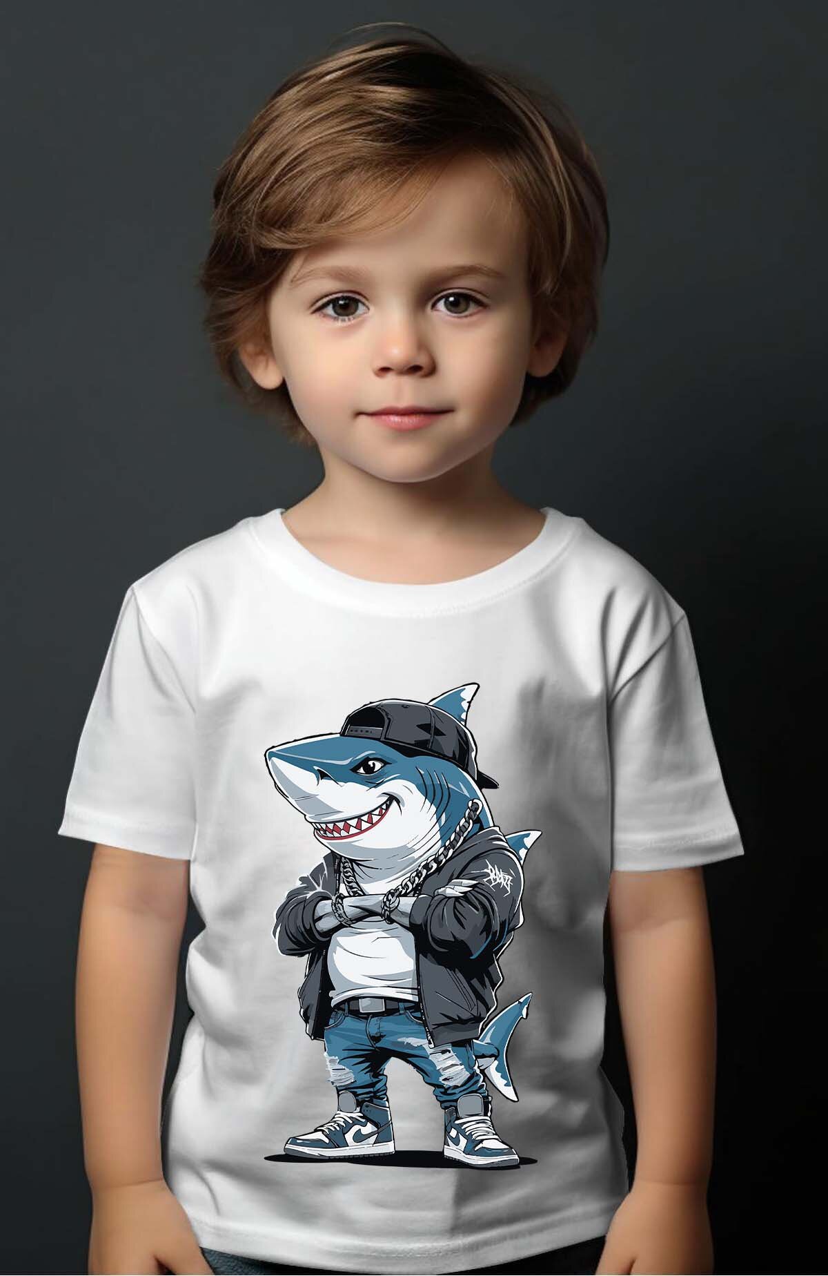 Großhändler I.A.L.D FRANCE - Urban Shark - Jungen T-Shirt