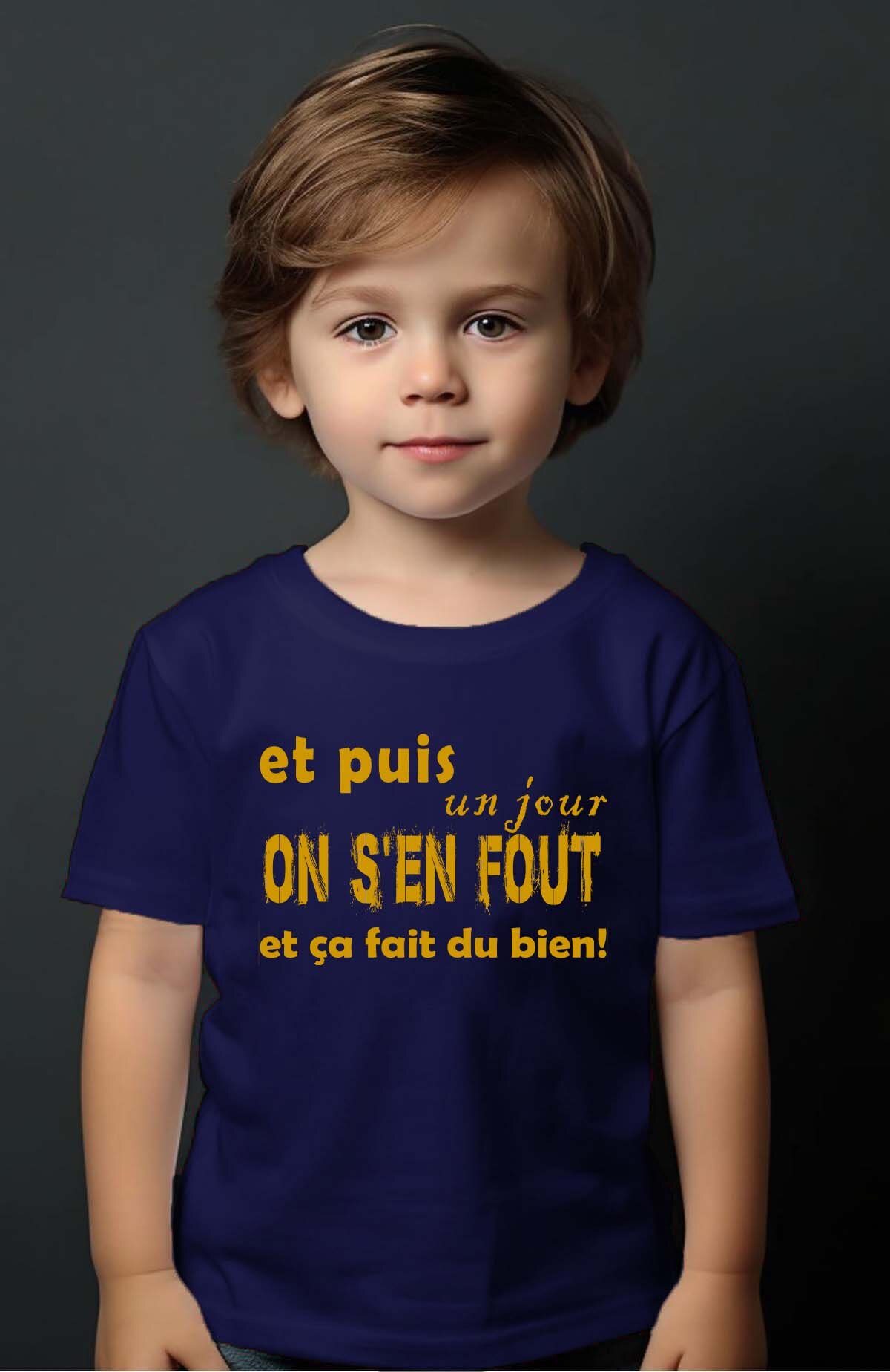 Grossiste I.A.L.D FRANCE - On sen fout - T-shirt Garçon